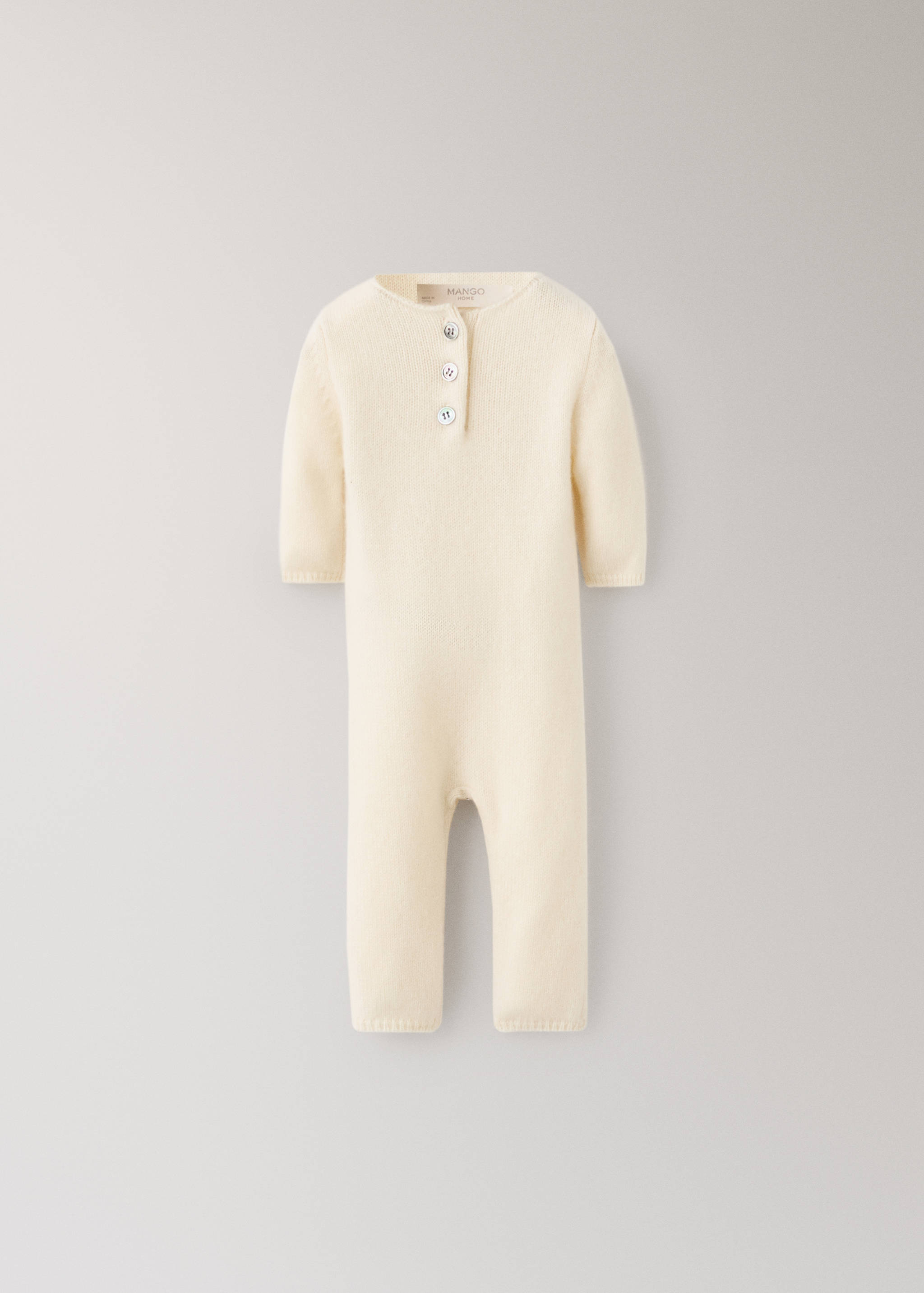 Baby cashmere pyjama - Article without model