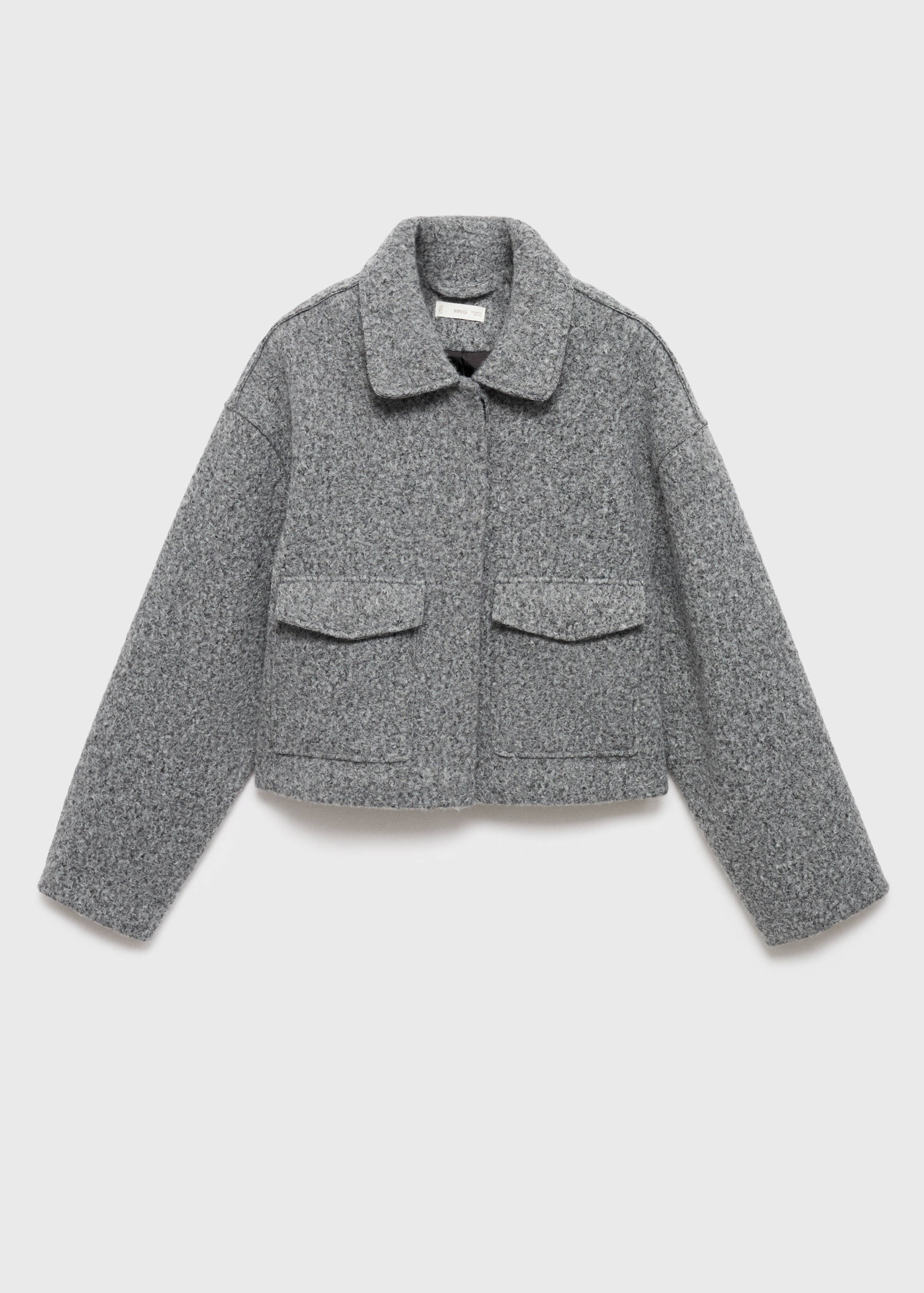 Cloth jacket with lapel pockets - Article without model