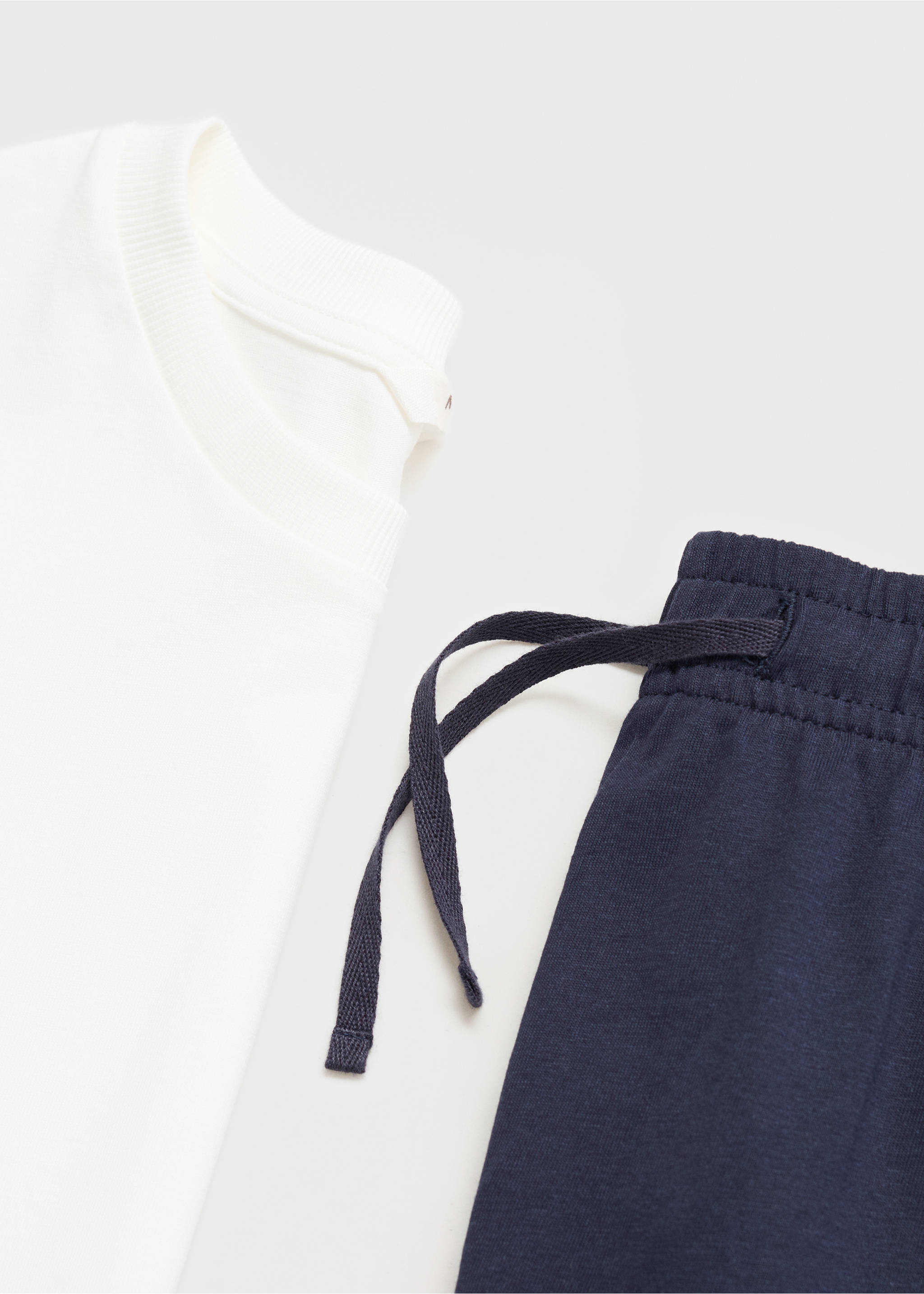 Pijama largo algodón - Detalle del artículo 8, Azul marino. Ref: 17085785-00.