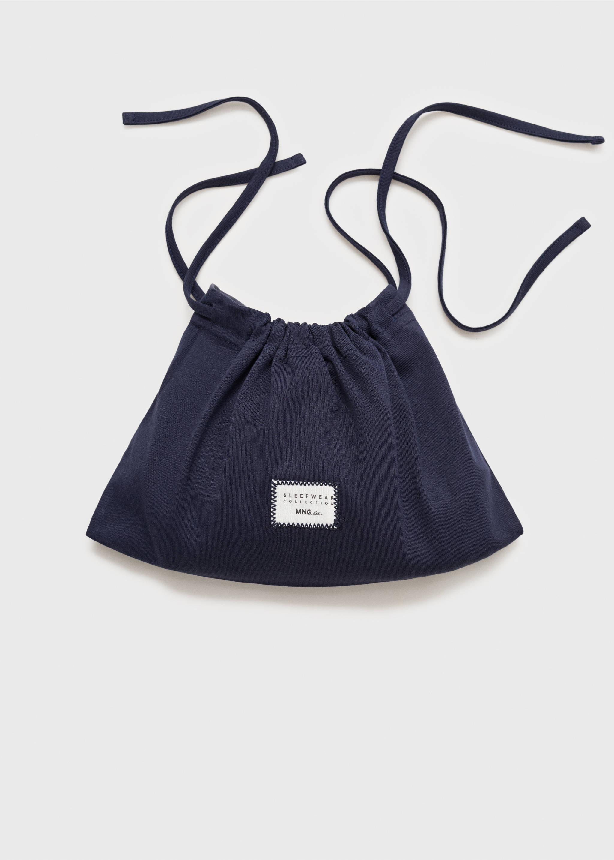 Pijama largo algodón - Detalle del artículo 0, Azul marino. Ref: 17085785-00.