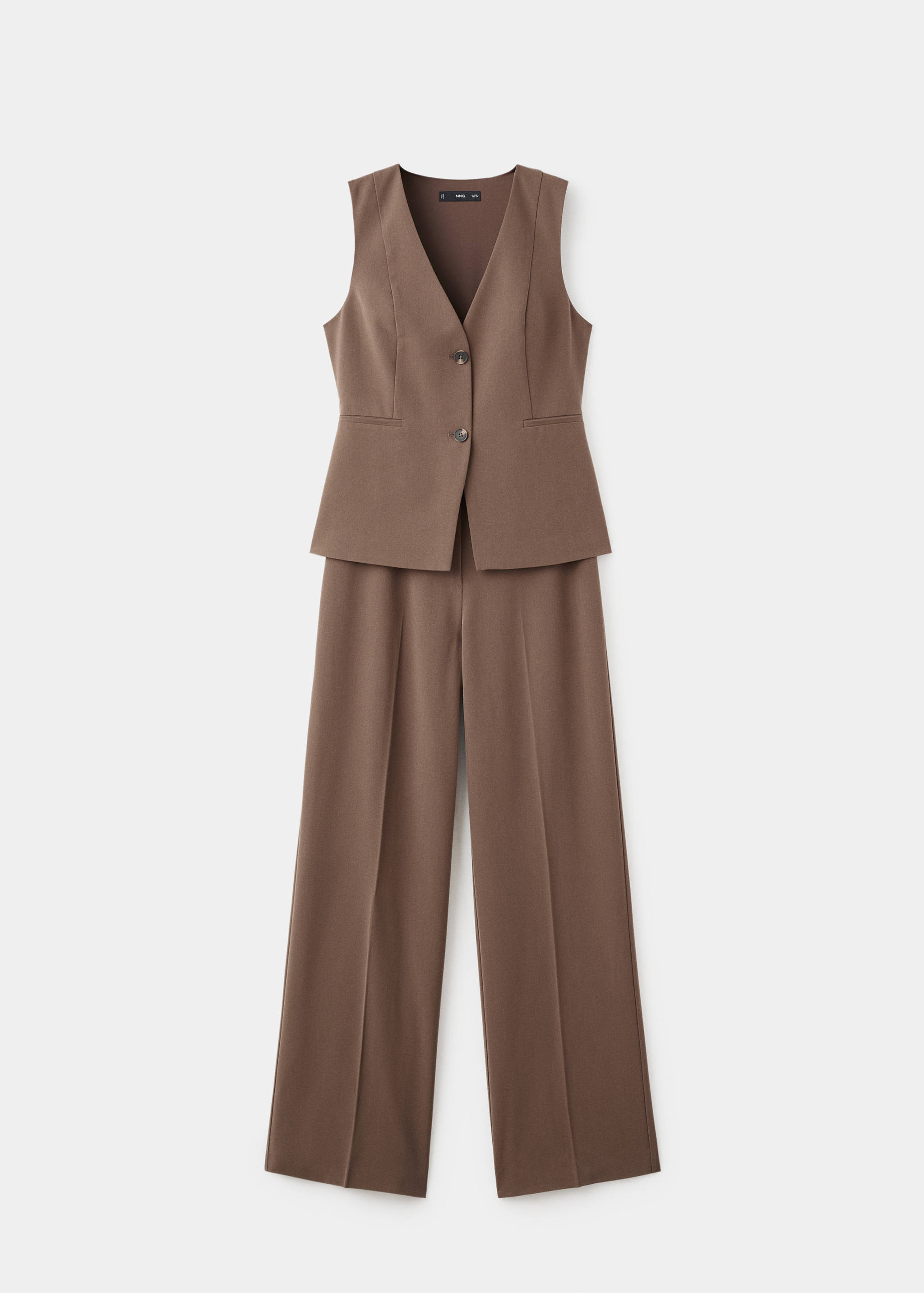 Long suit-style jumpsuit - Article without model