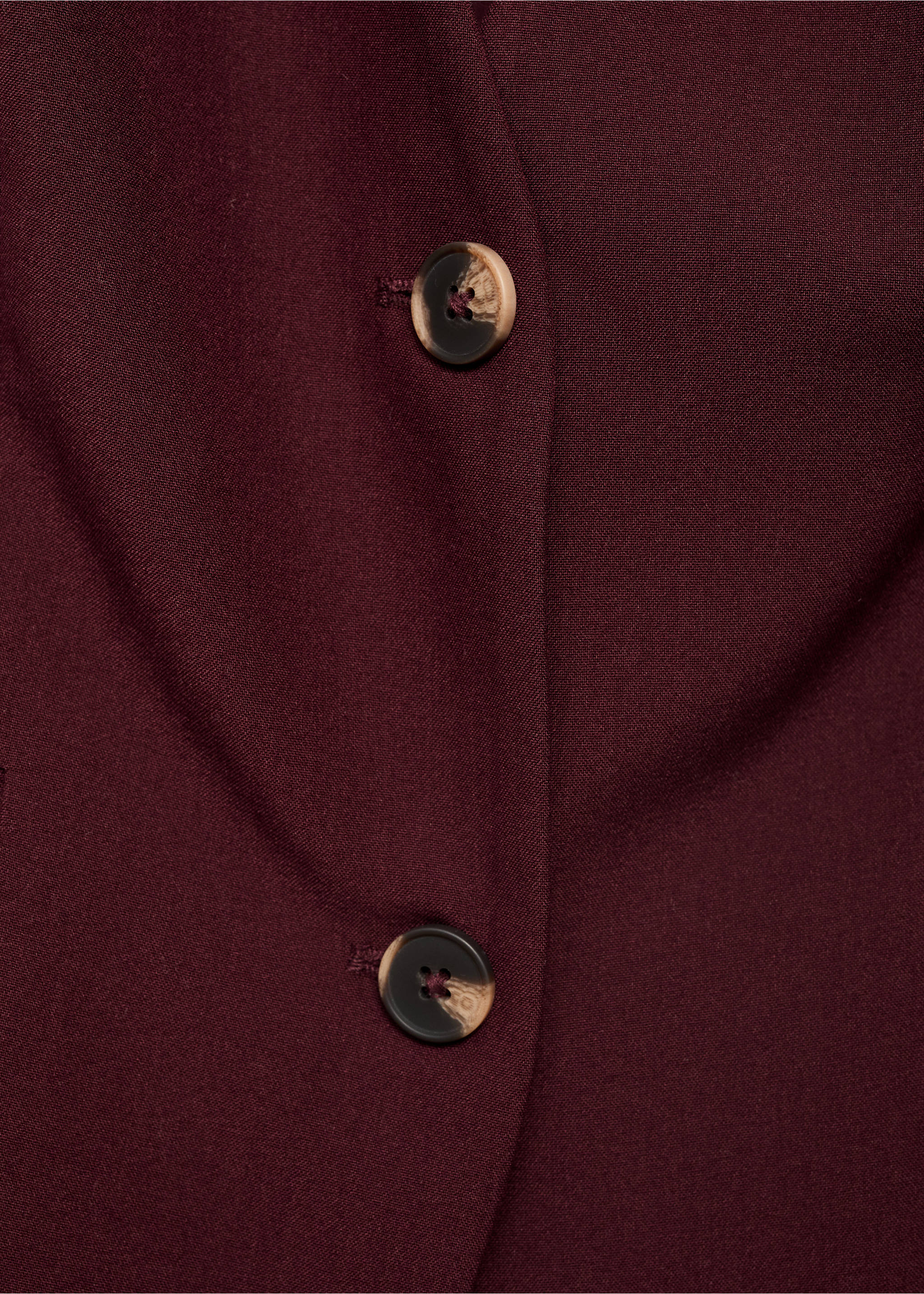 Combinaison style tailleur - Détail de l'article 8, Bordeaux. Ref: 17085788-00.