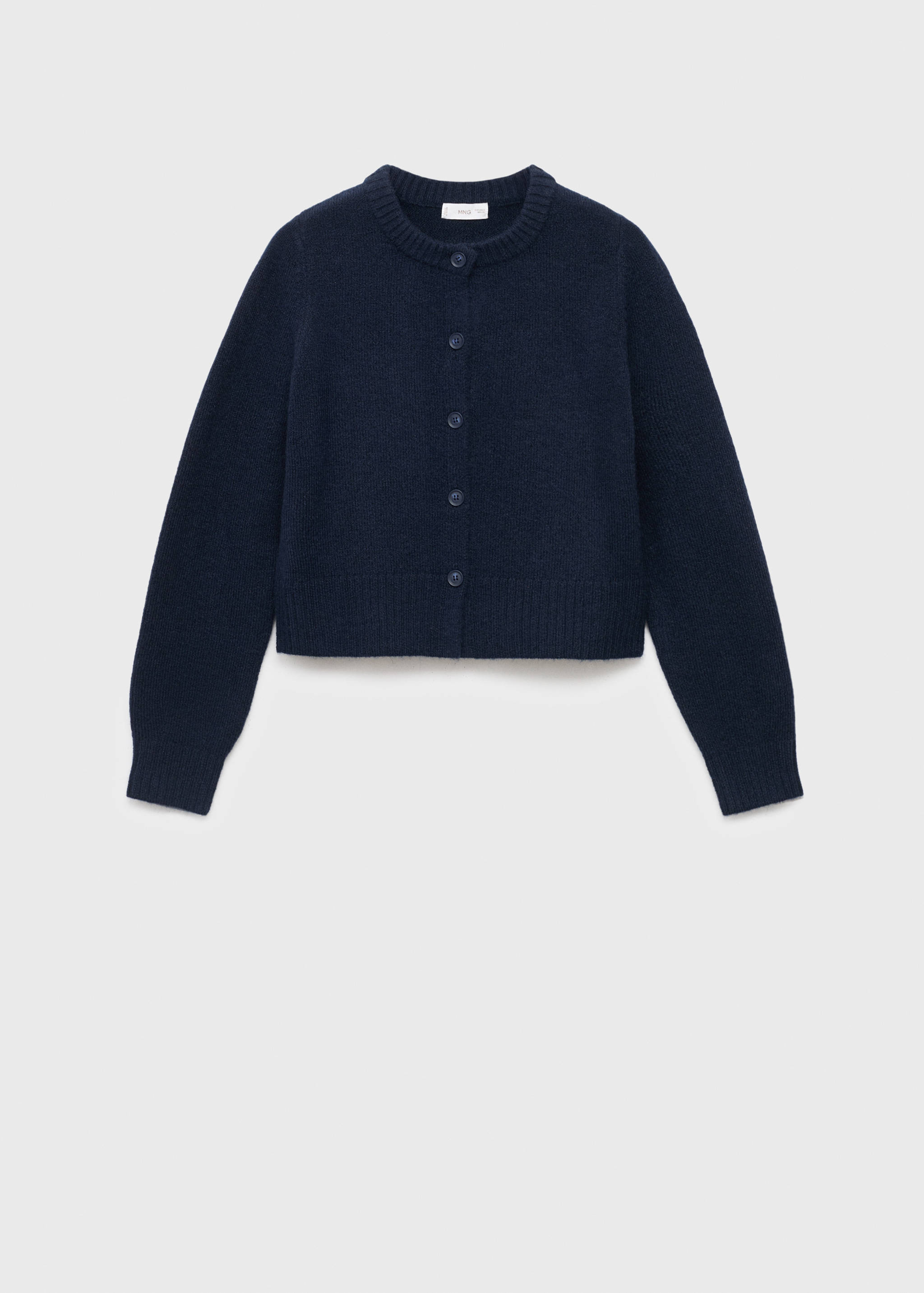 Knitted button cardigan - Article without model