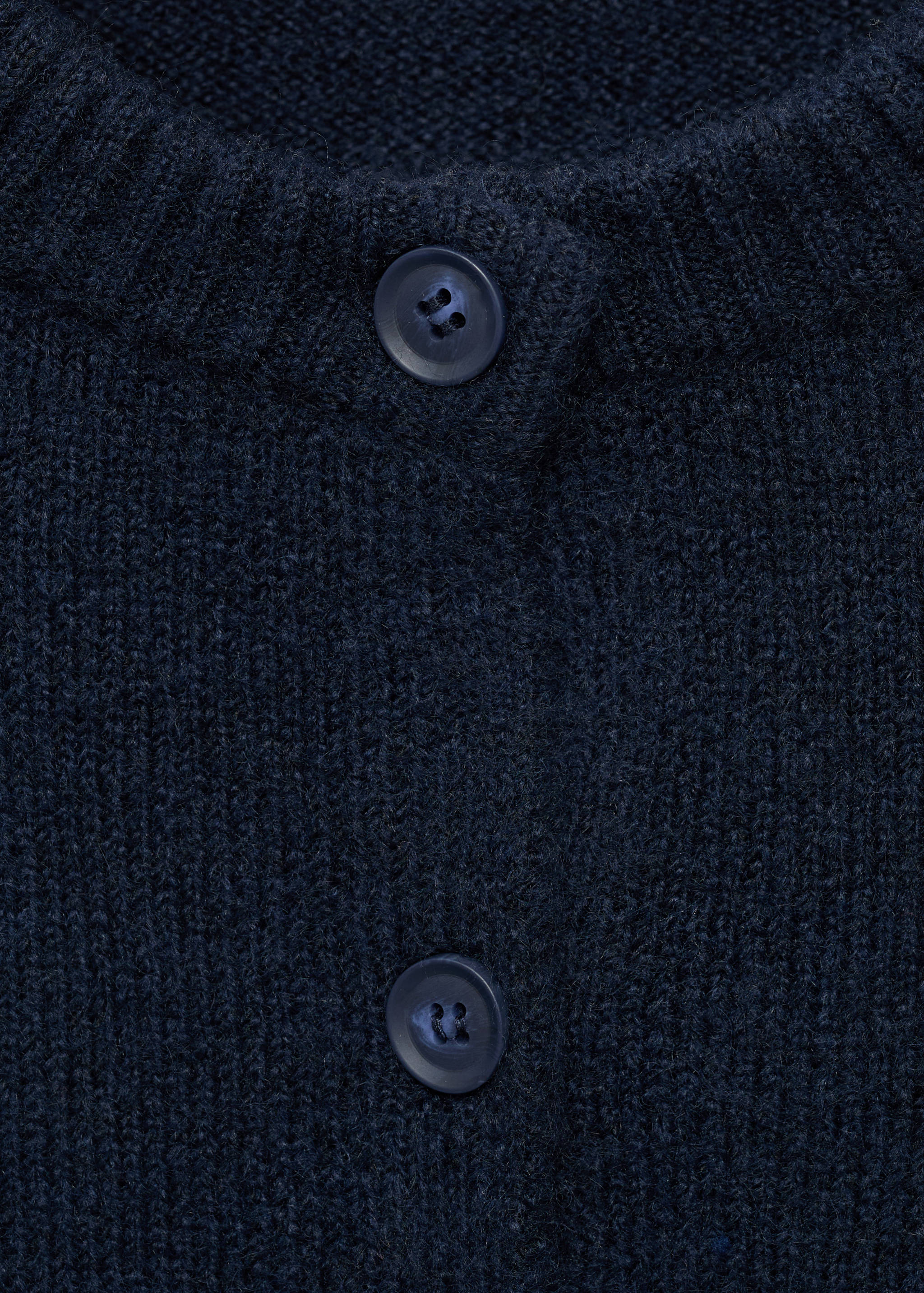 Knitted button cardigan - Details of the article 8