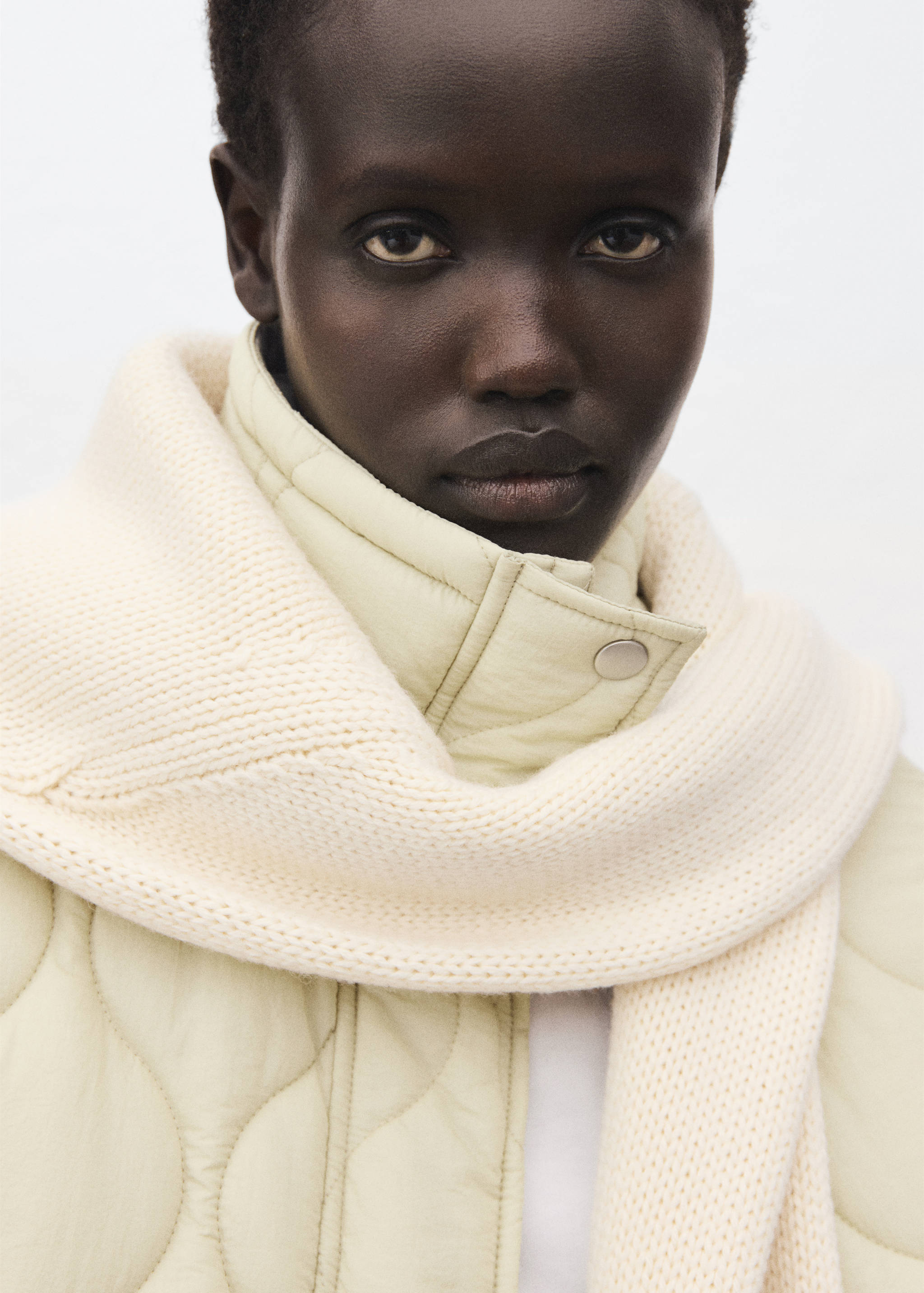 Oversized quilted anorak - Details of the article 1