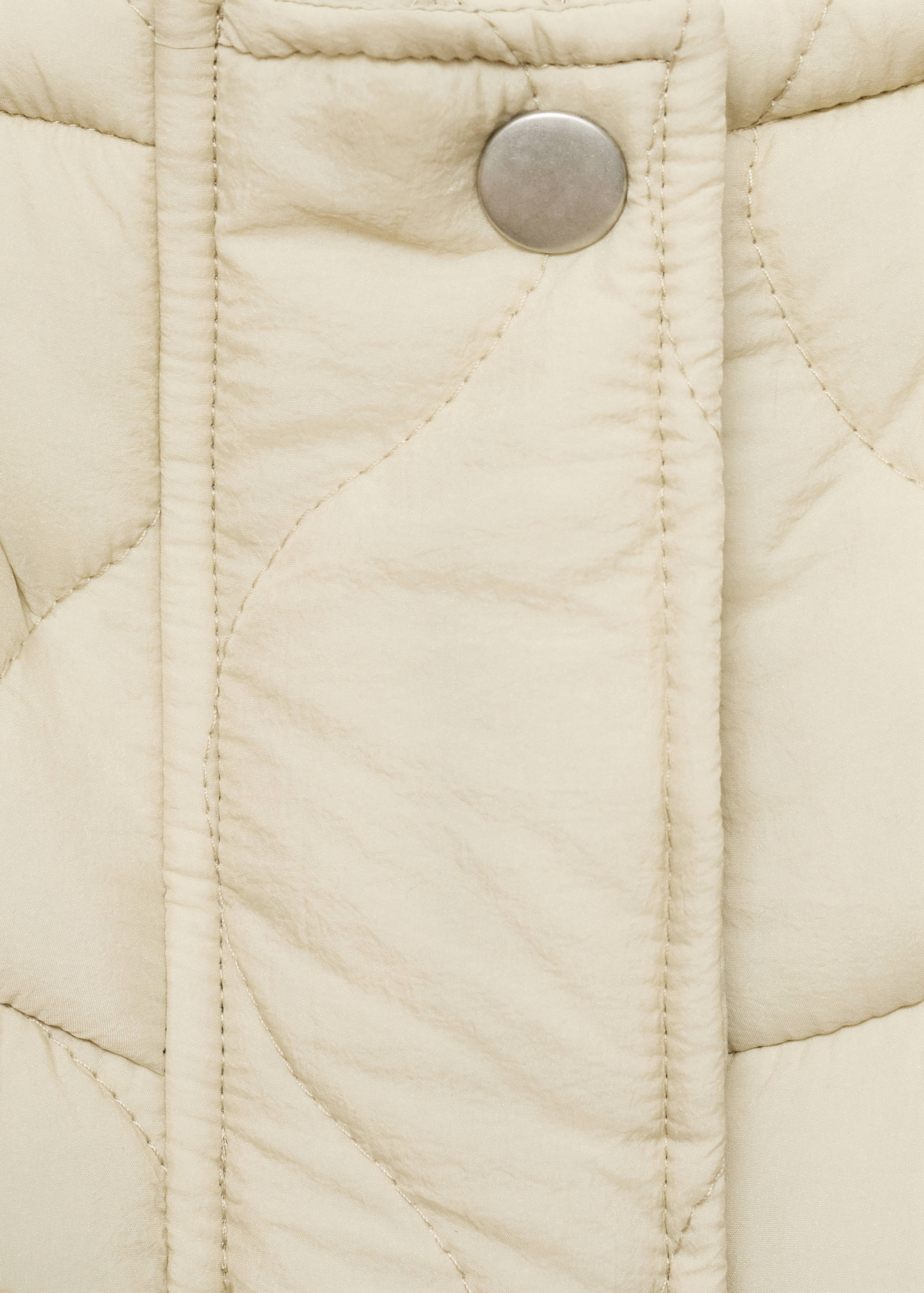 Oversized quilted anorak - Details of the article 8
