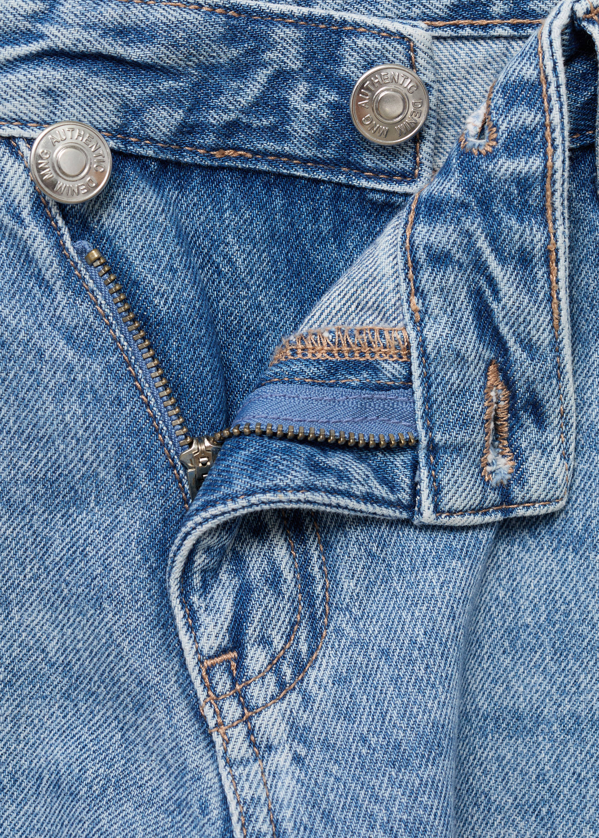 Cross-waist jeans - Details of the article 8