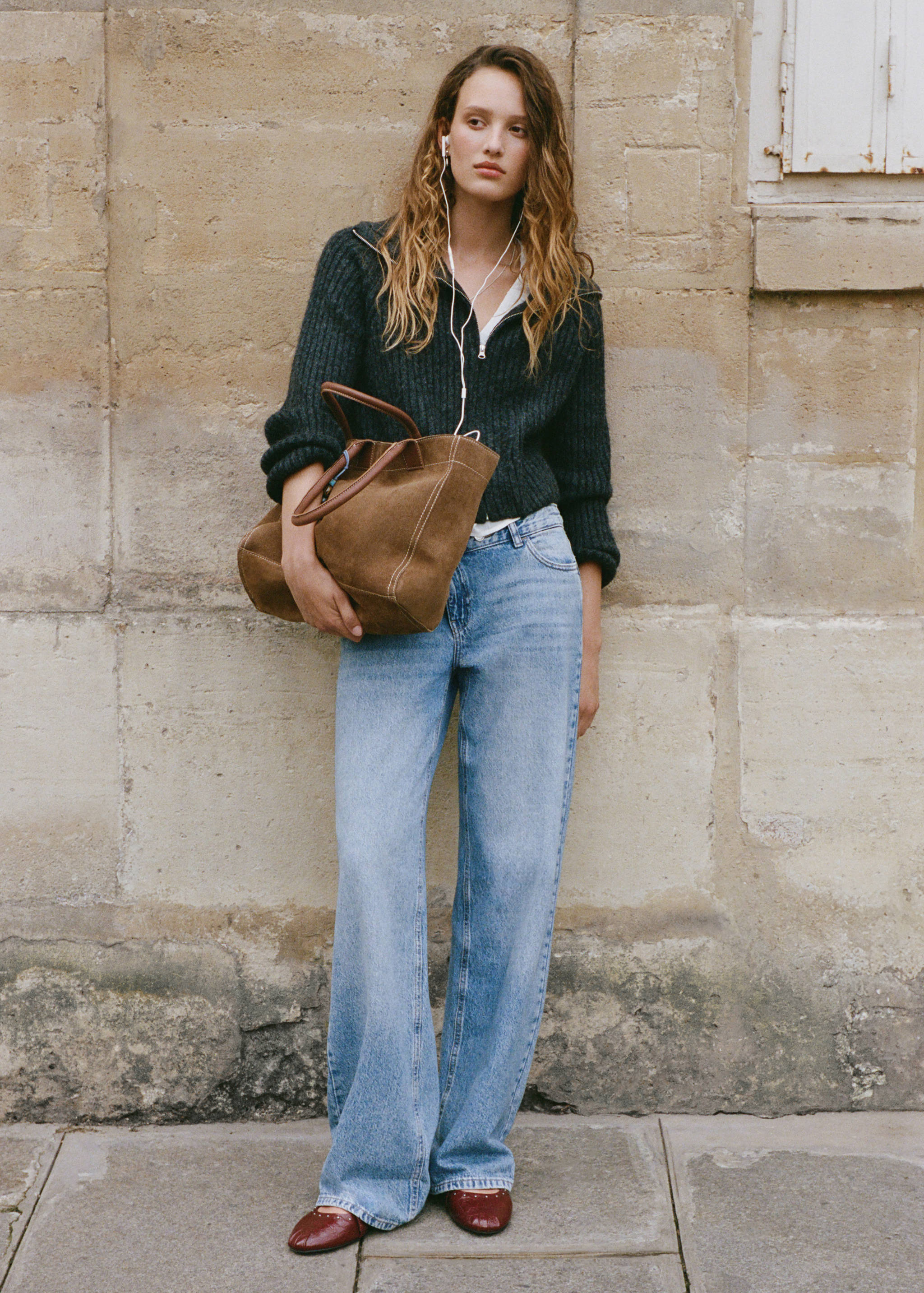 Cross-waist jeans - Details of the article 5