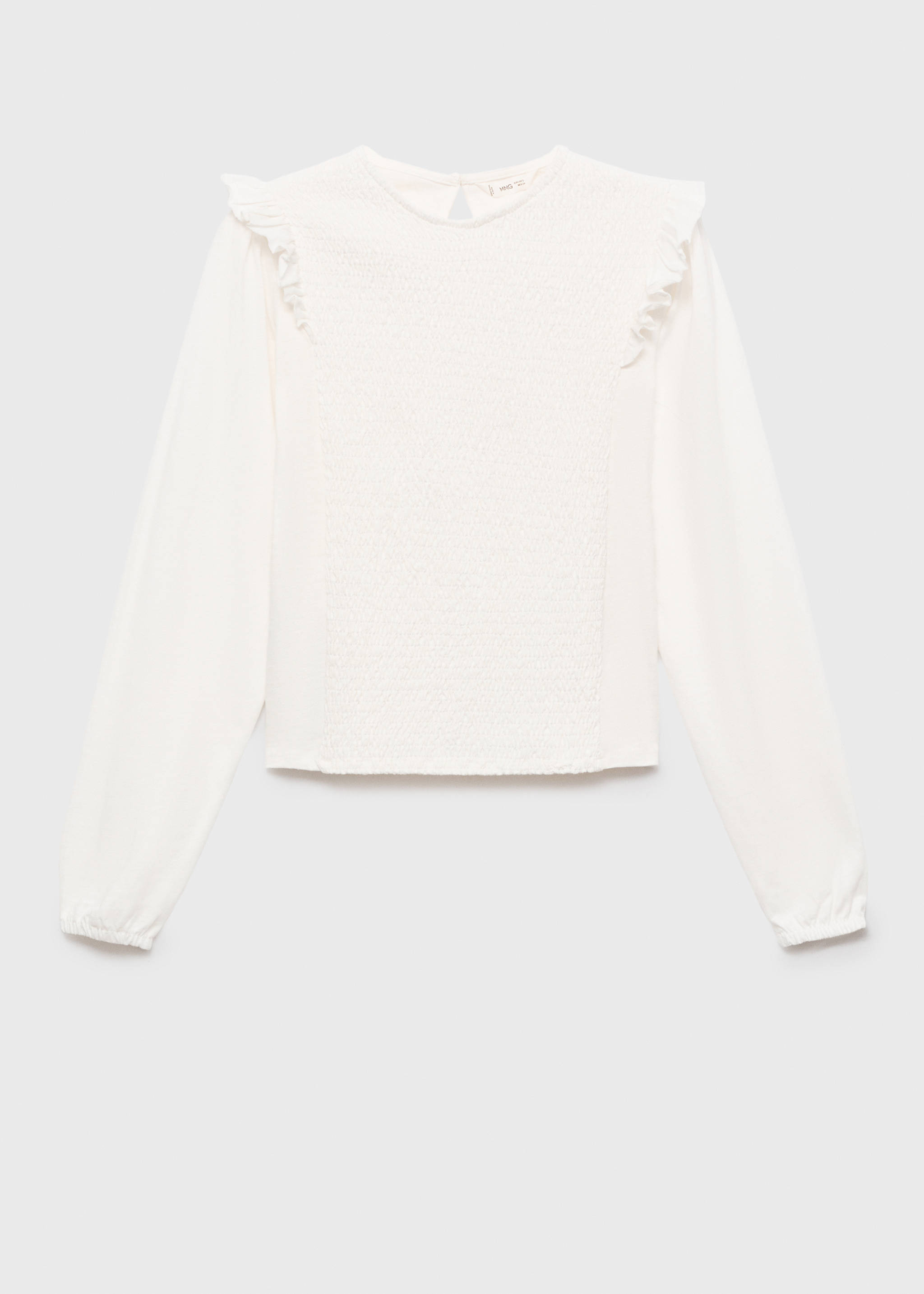 Koszulka marszczona z falbankami - Artykuł bez modela/modelki