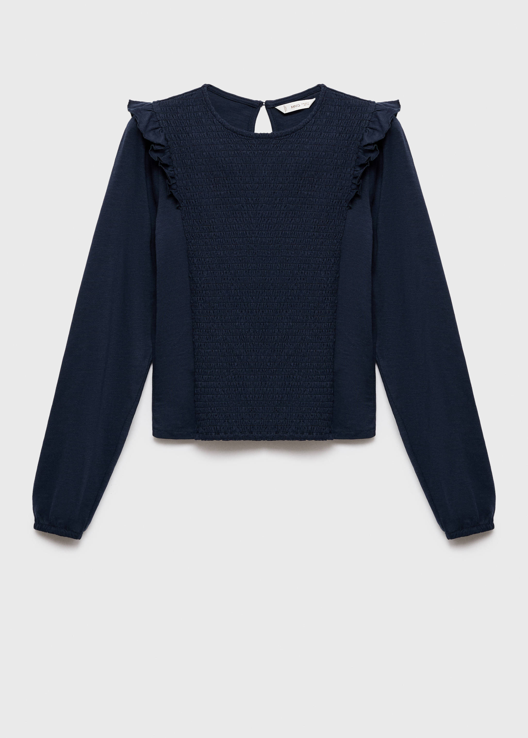 T-skjorte med rysjer og volanger - Artikkel uten modell