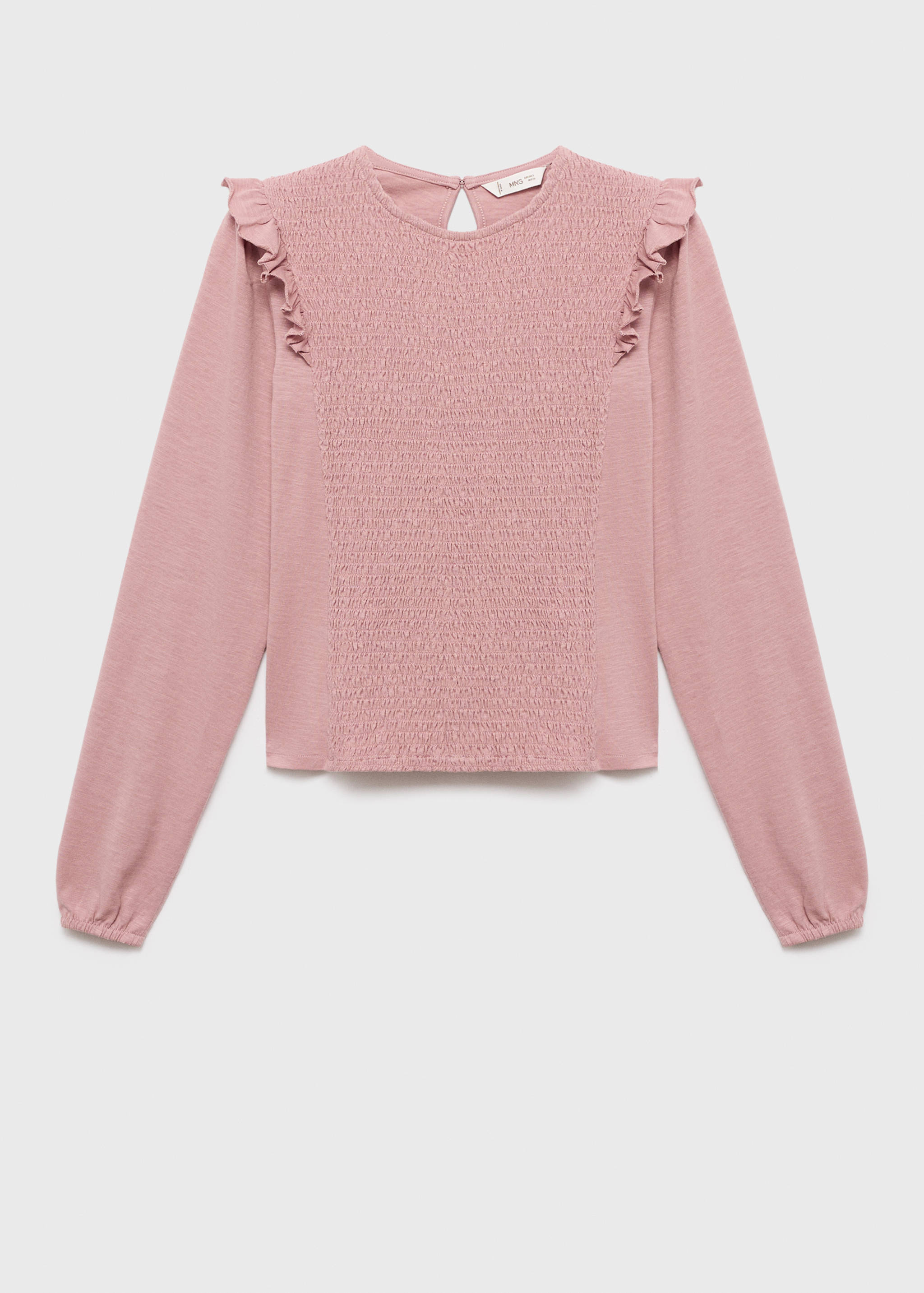 Camiseta fruncida volantes - Artículo sin modelo