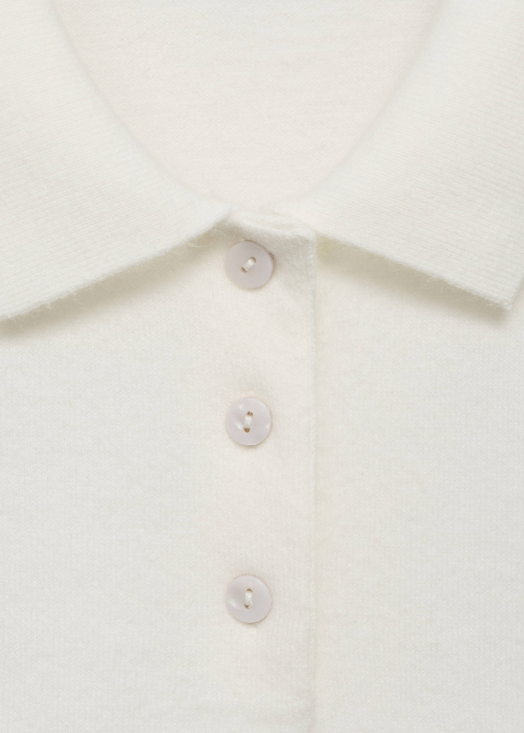 Argyle polo neck gilet - Details of the article 8