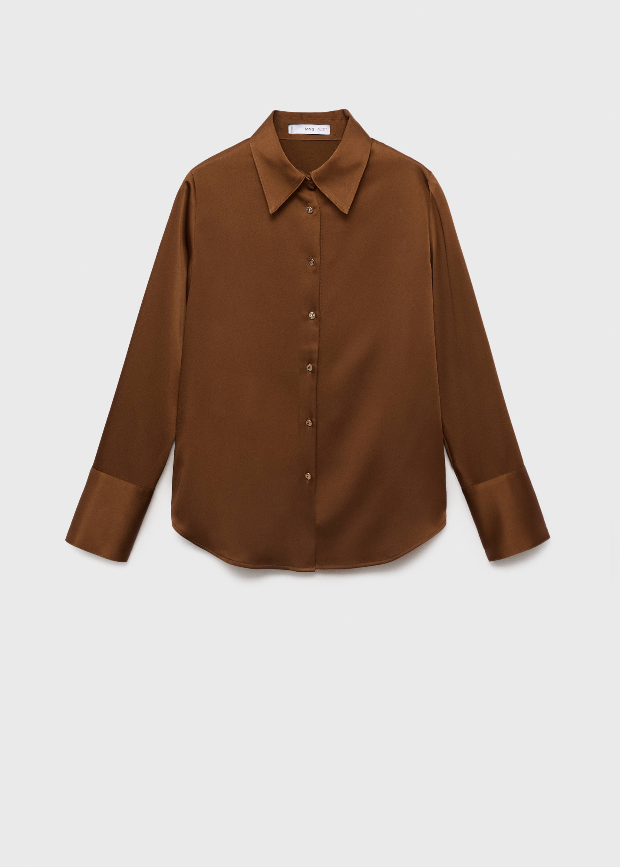 Camisa fluida satinada - Artículo sin modelo