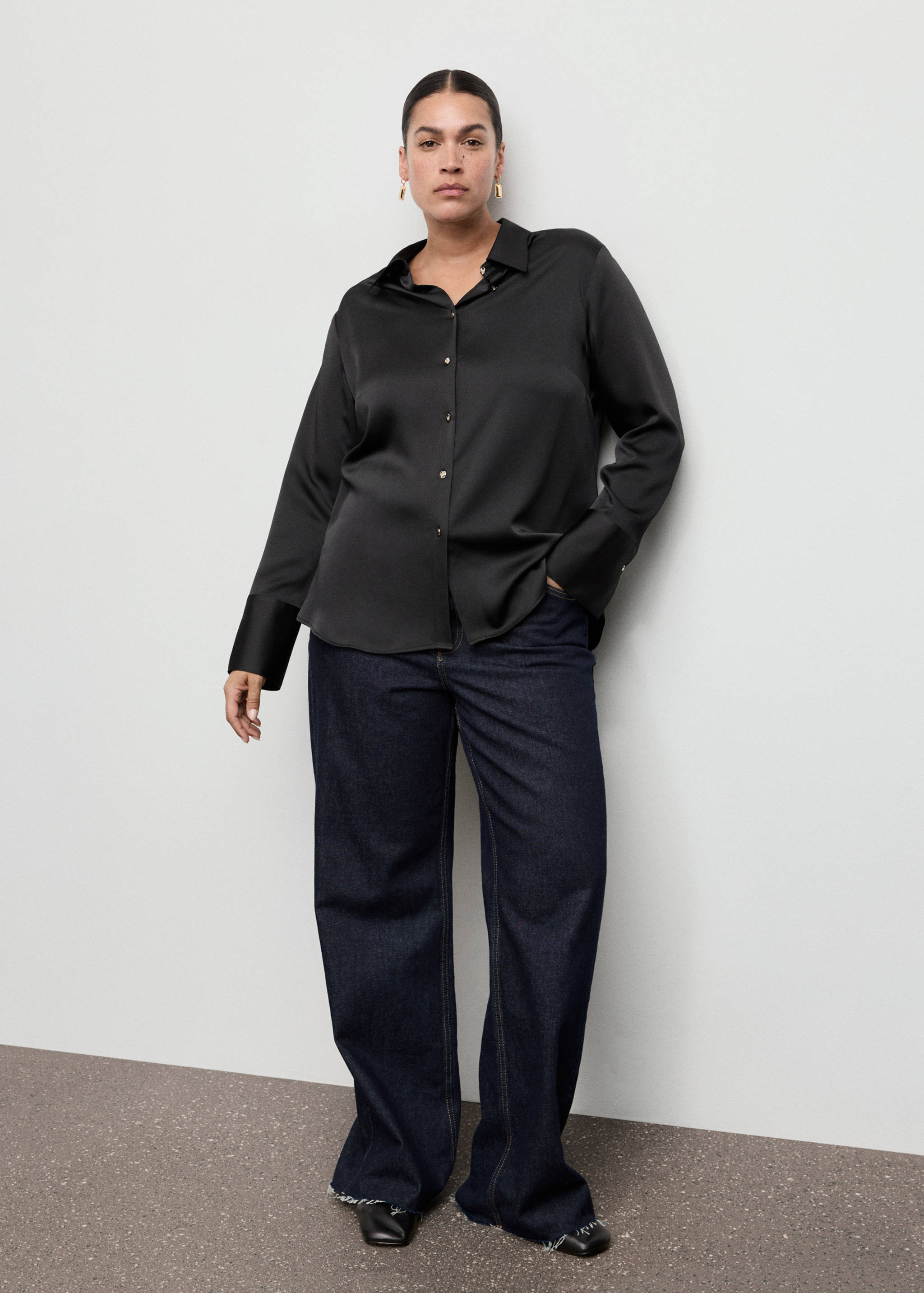 Chemise fluide satinée - Détail de l'article 3