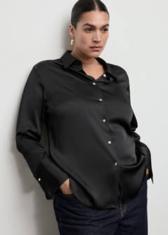 Shirt with abstract print — Black 14