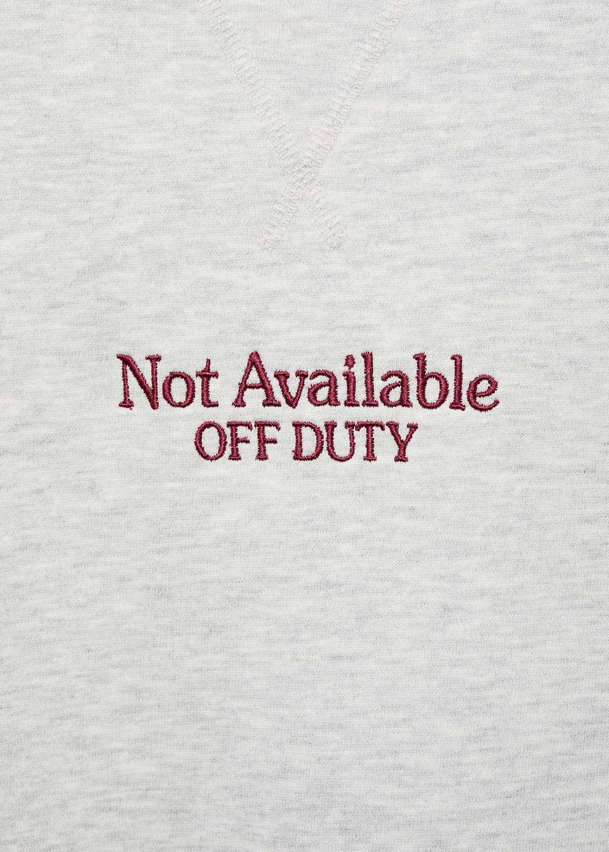 Printed cotton sweatshirt — Medium Heather Grey