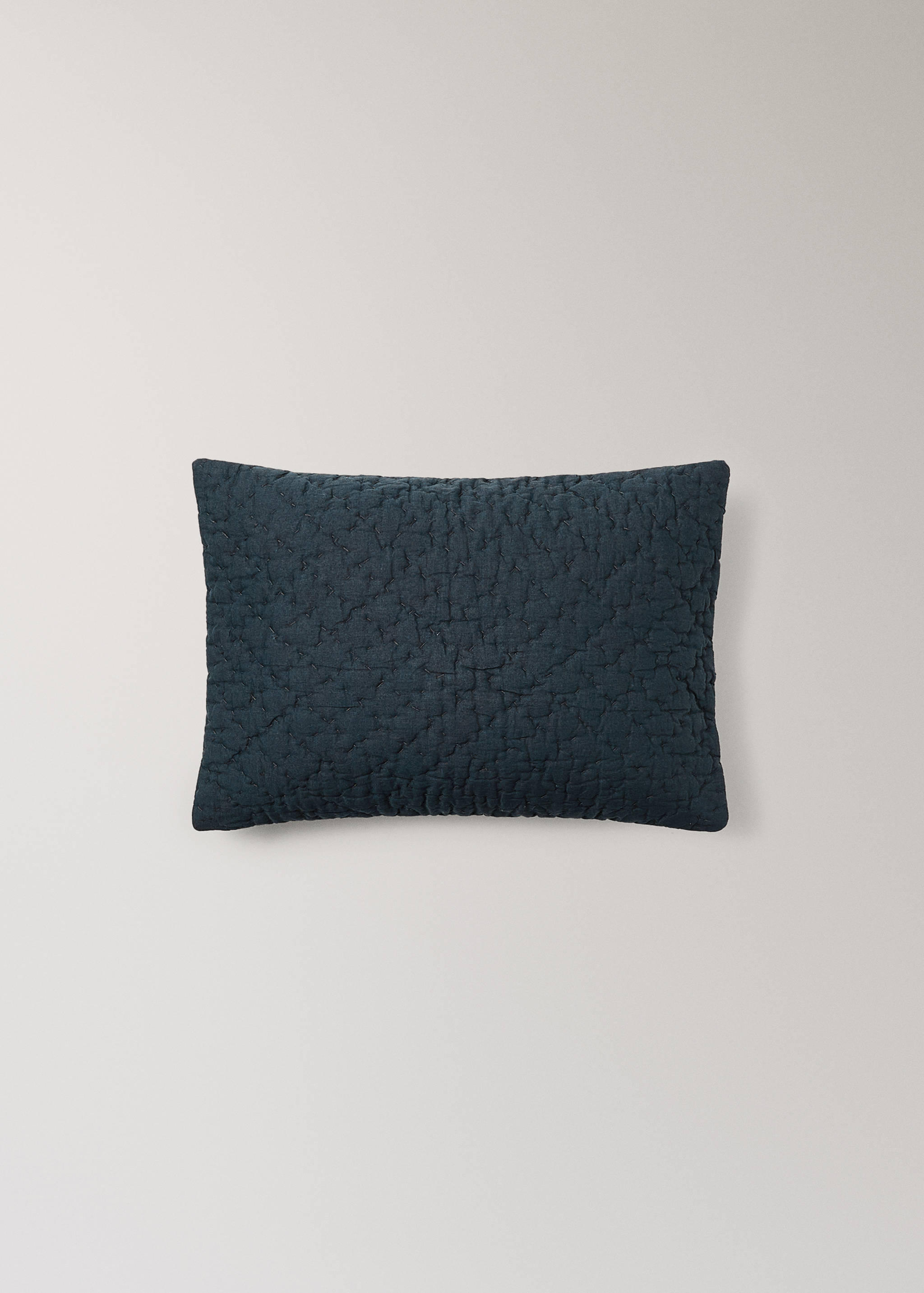 Funda cojín cama infantil algodón pespunteado a mano 30x40 cm - Artículo sin modelo