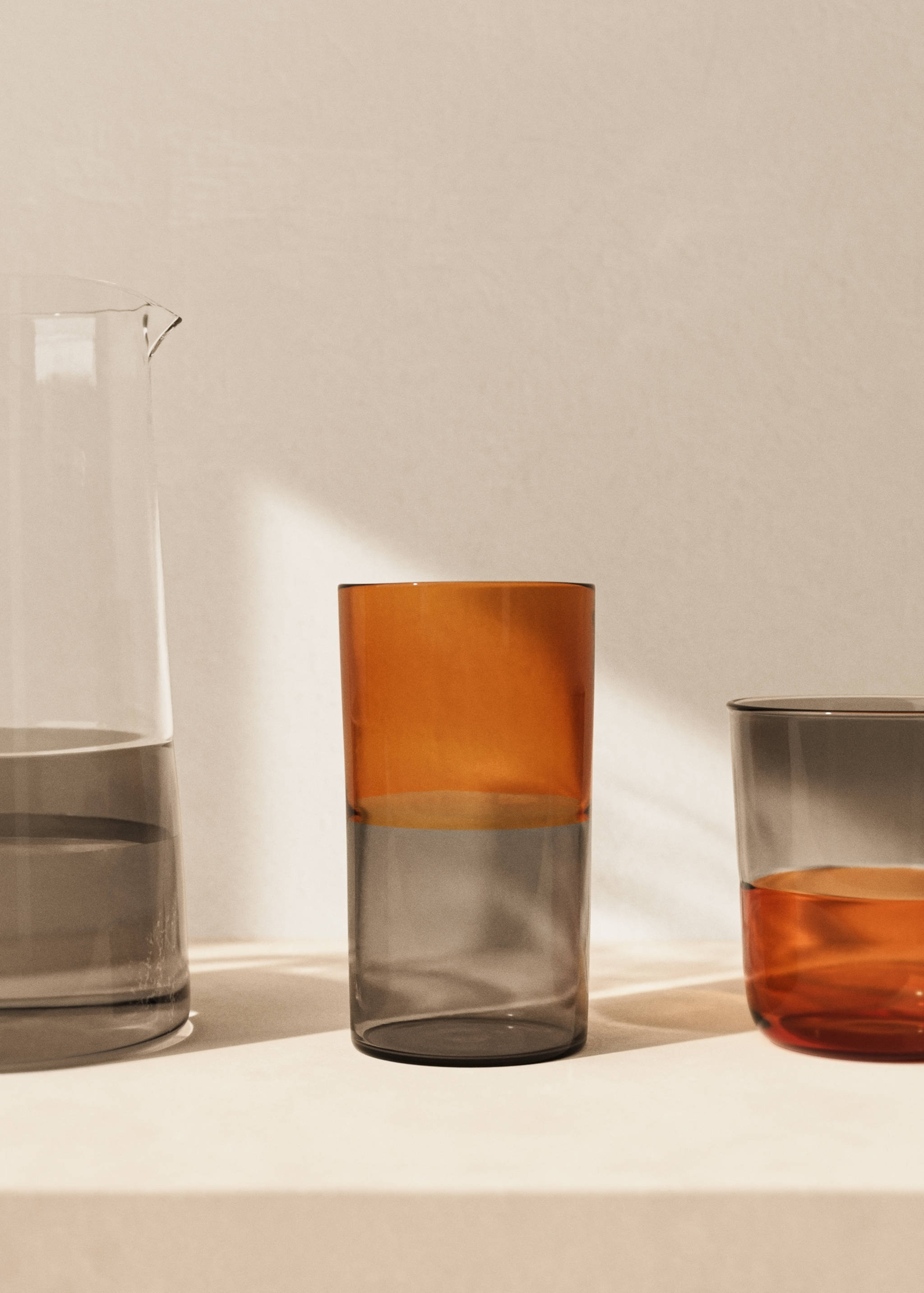 Színes boroszilikát üveg - Általános sík