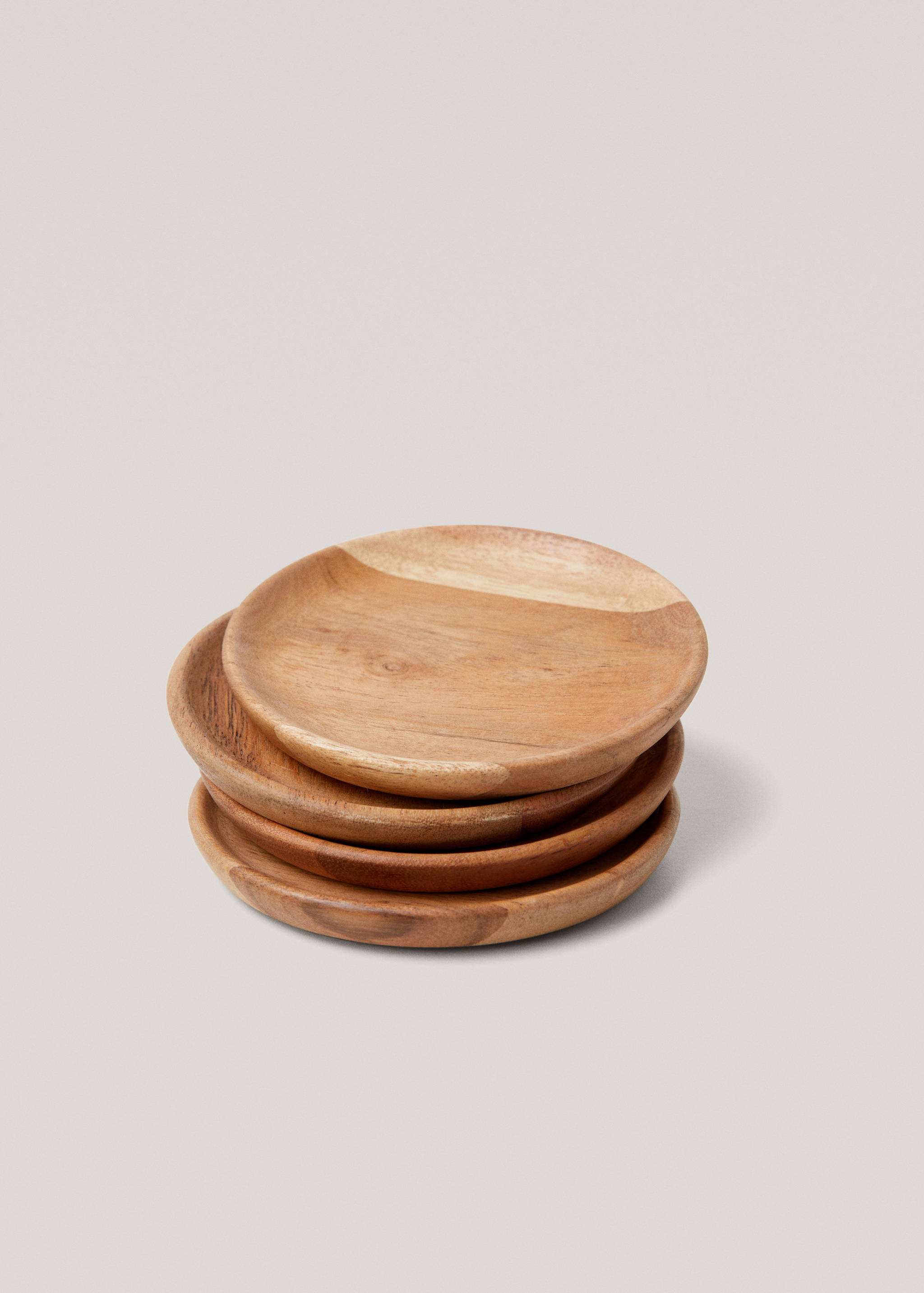 Acacia wood coasters - Details of the article 1