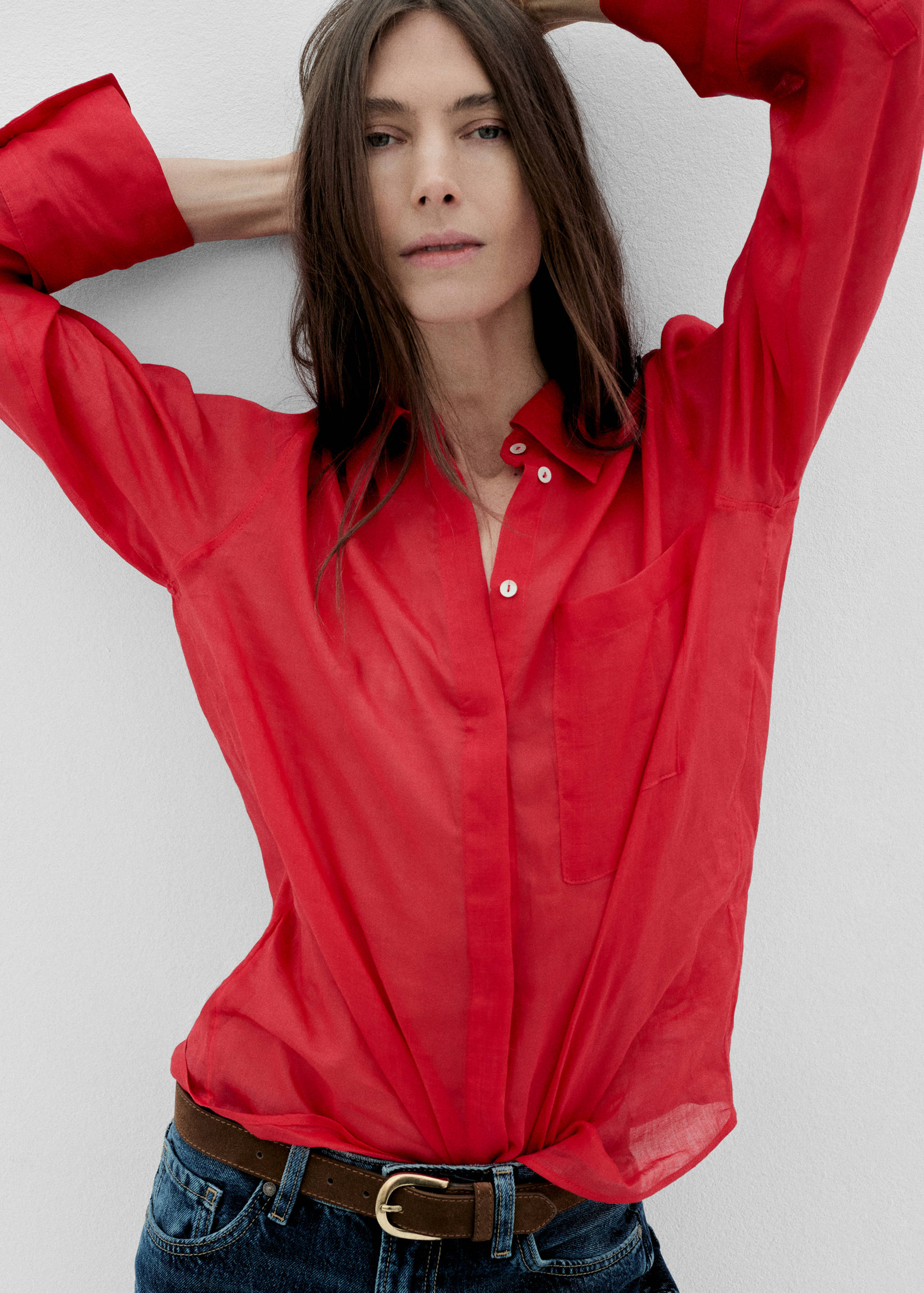 Suede belt - Details of the article 9