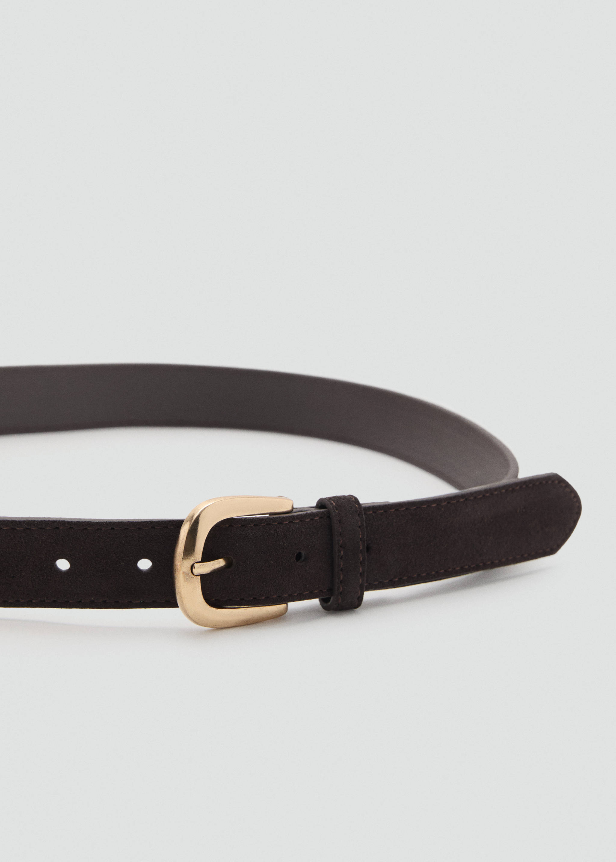 Suede belt - Medium plane