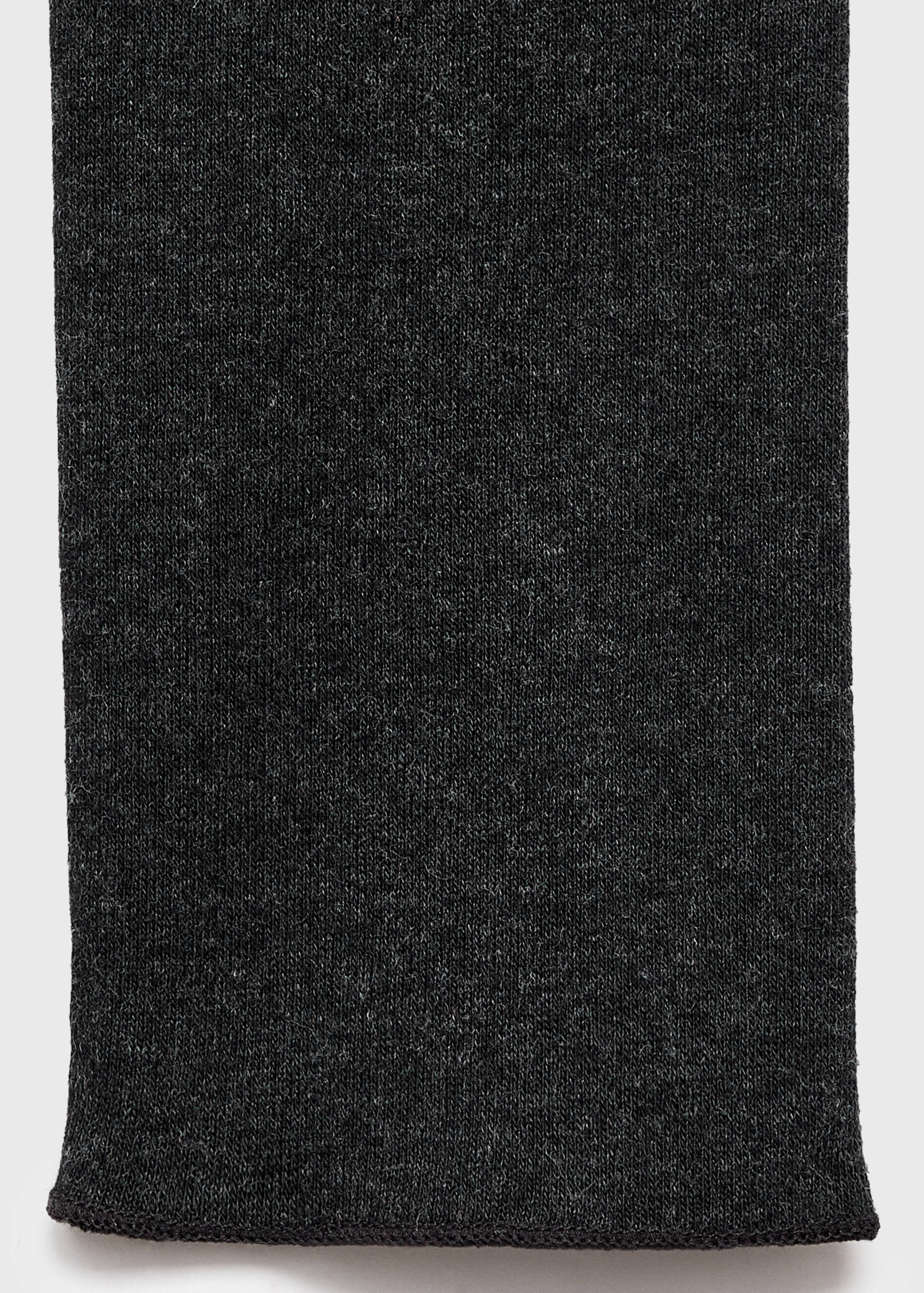 Boat neck cardigan with buttons - Details of the article 0