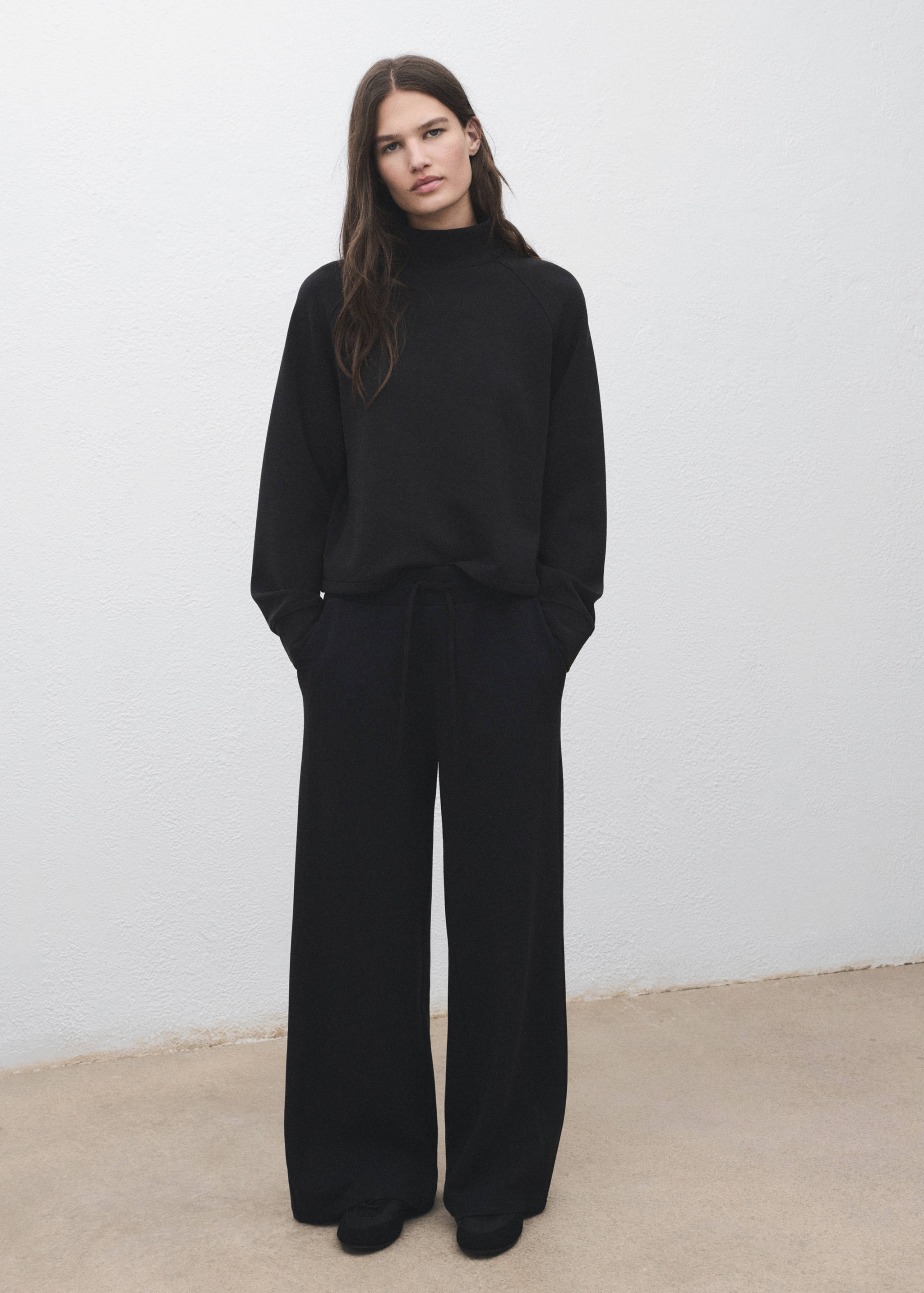 Drawstring jogger pants - General plane