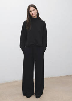 Drawstring jogger trousers — Black 2