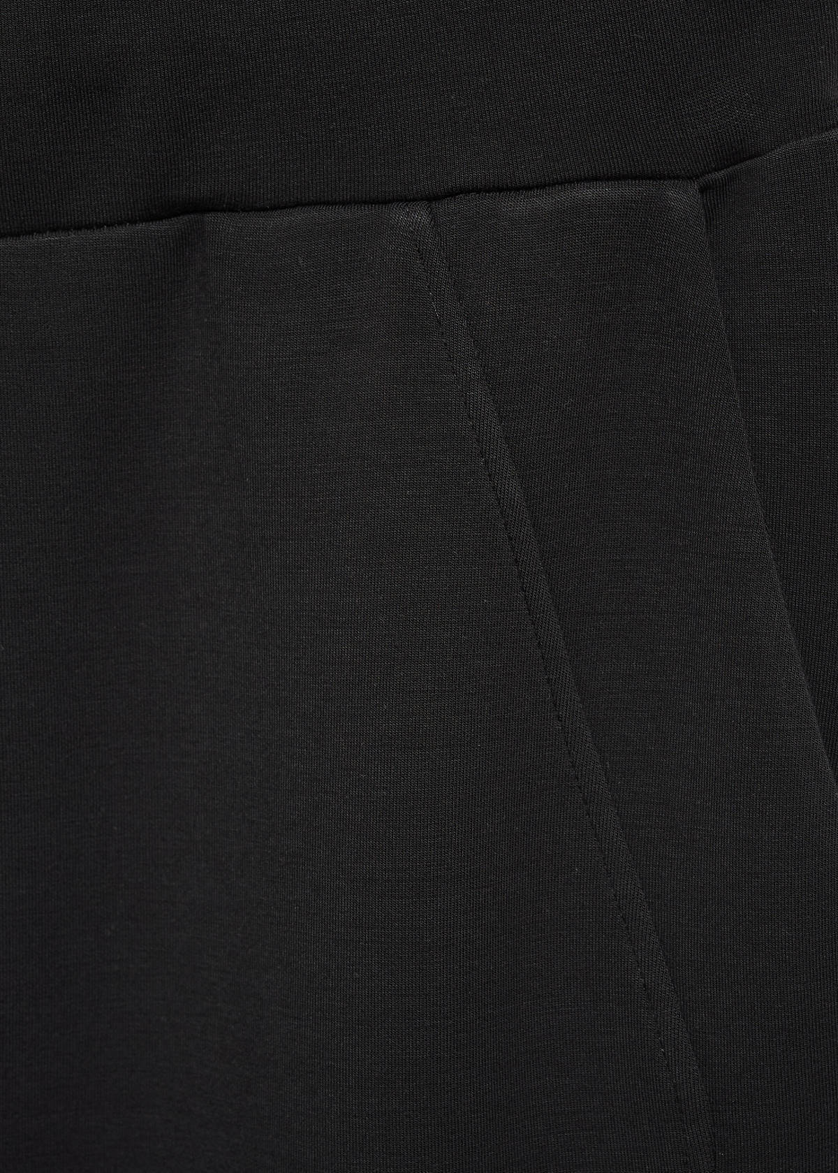Drawstring jogger trousers — Black