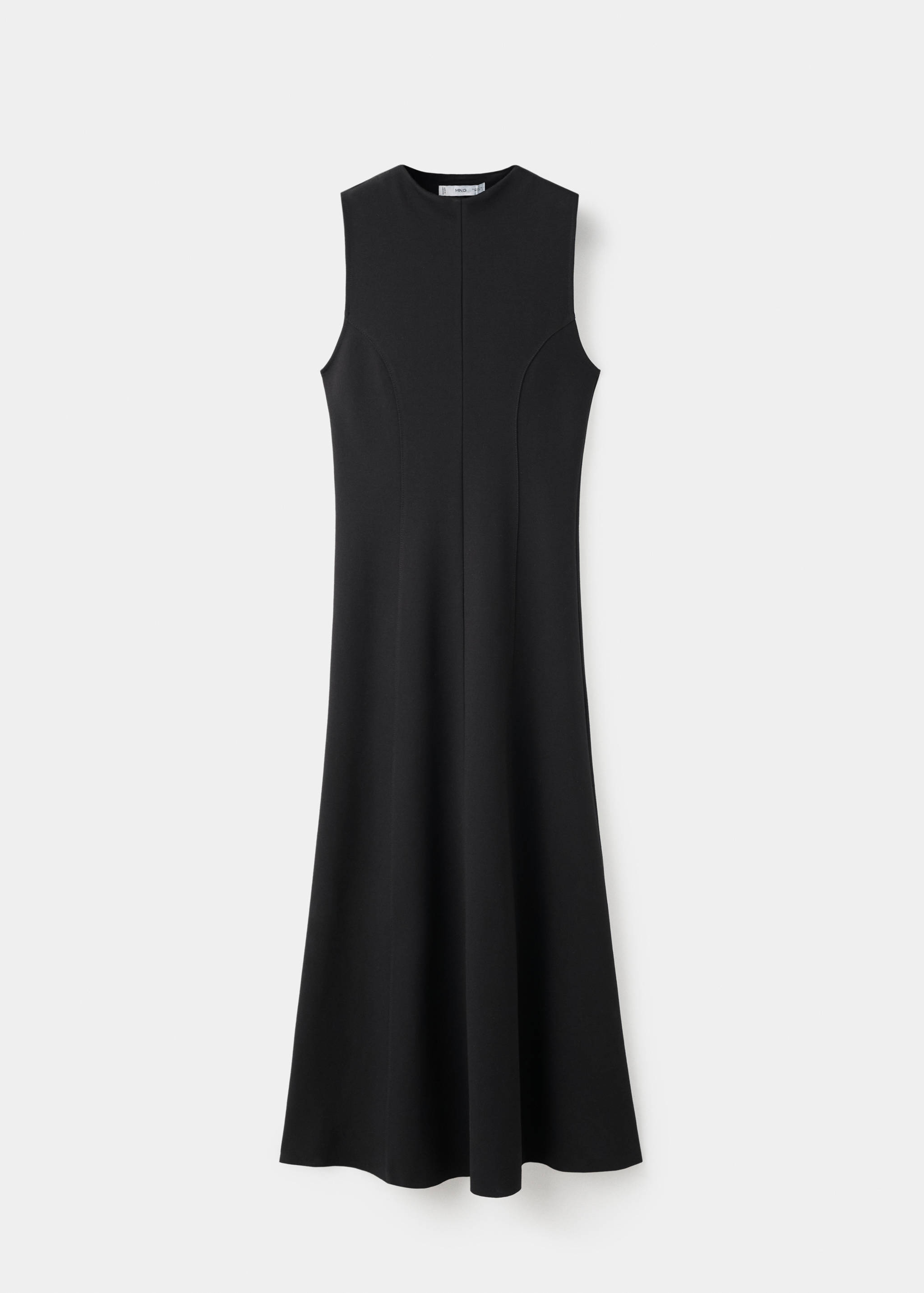 Midi-dress with stitching - Article without model