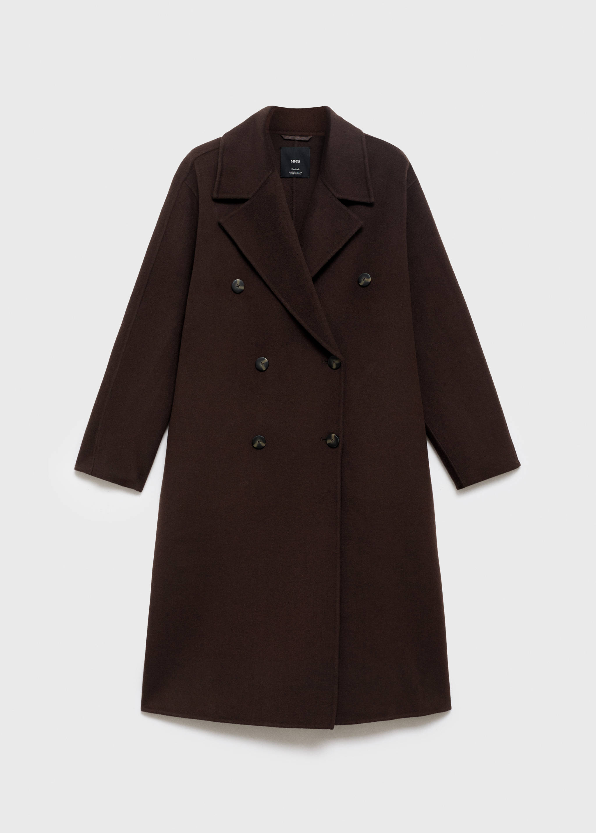 Handmade oversized wool coat - Article without model