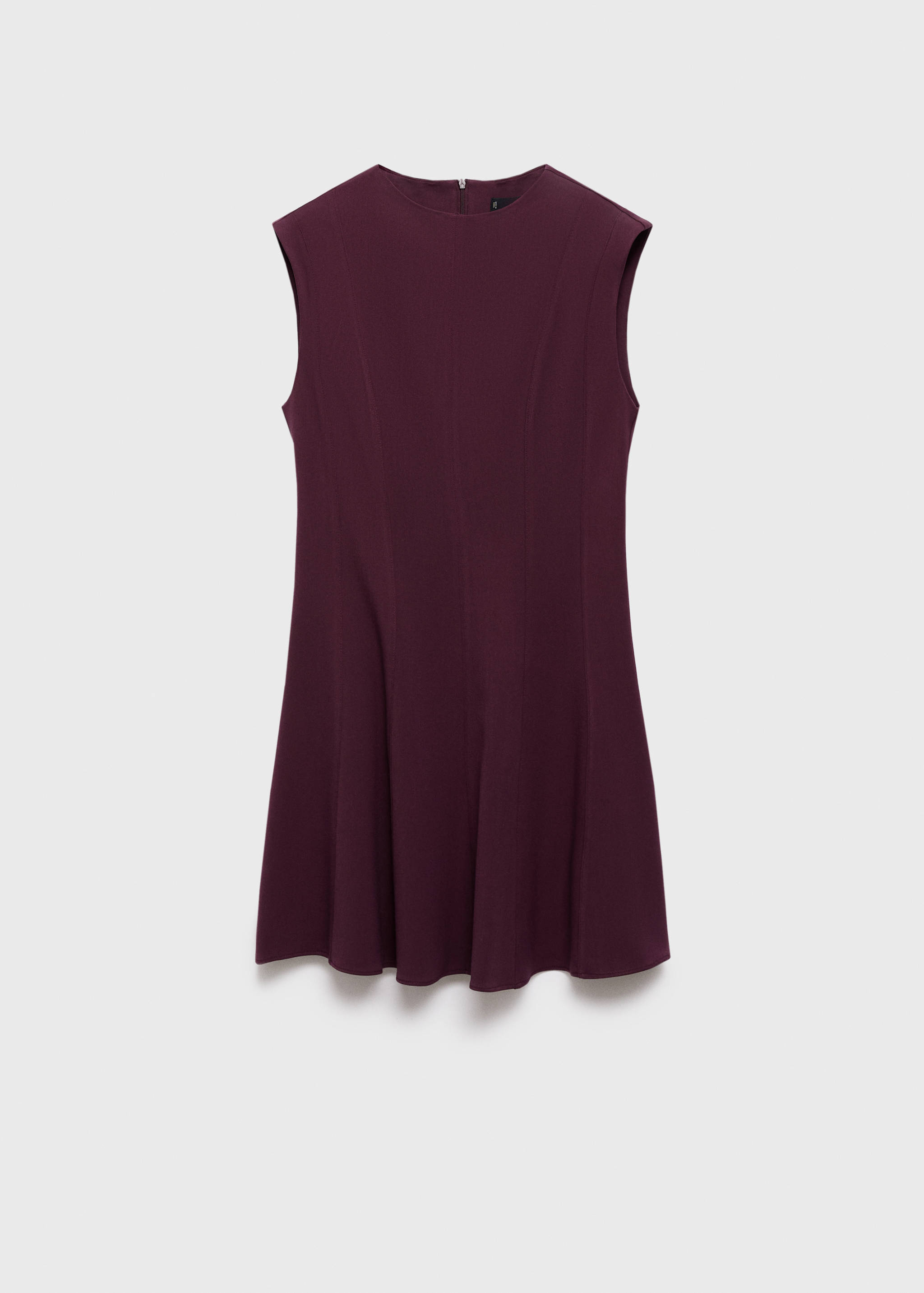 Vestido evasé costuras - Artículo sin modelo