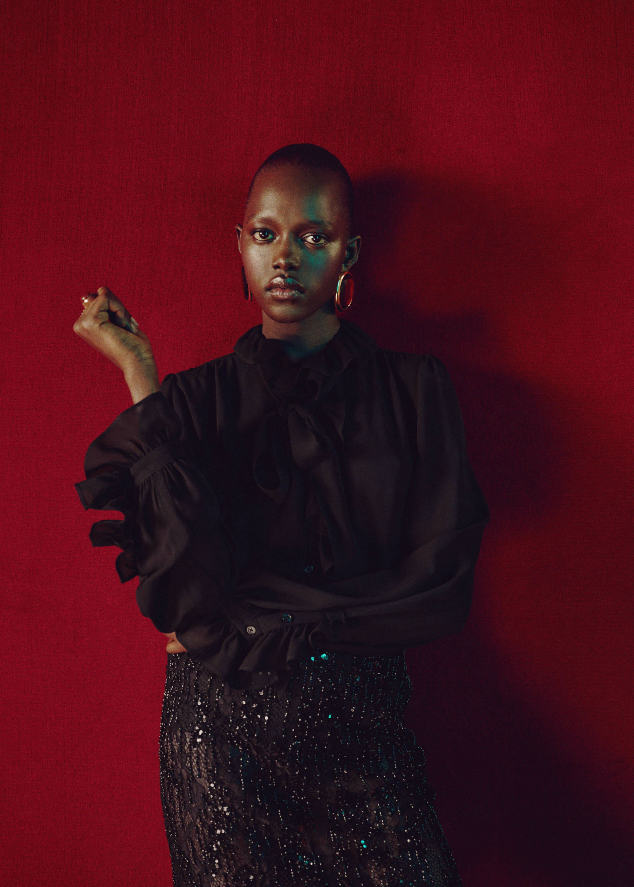 Blouse volants foulard - Détail de l'article 6