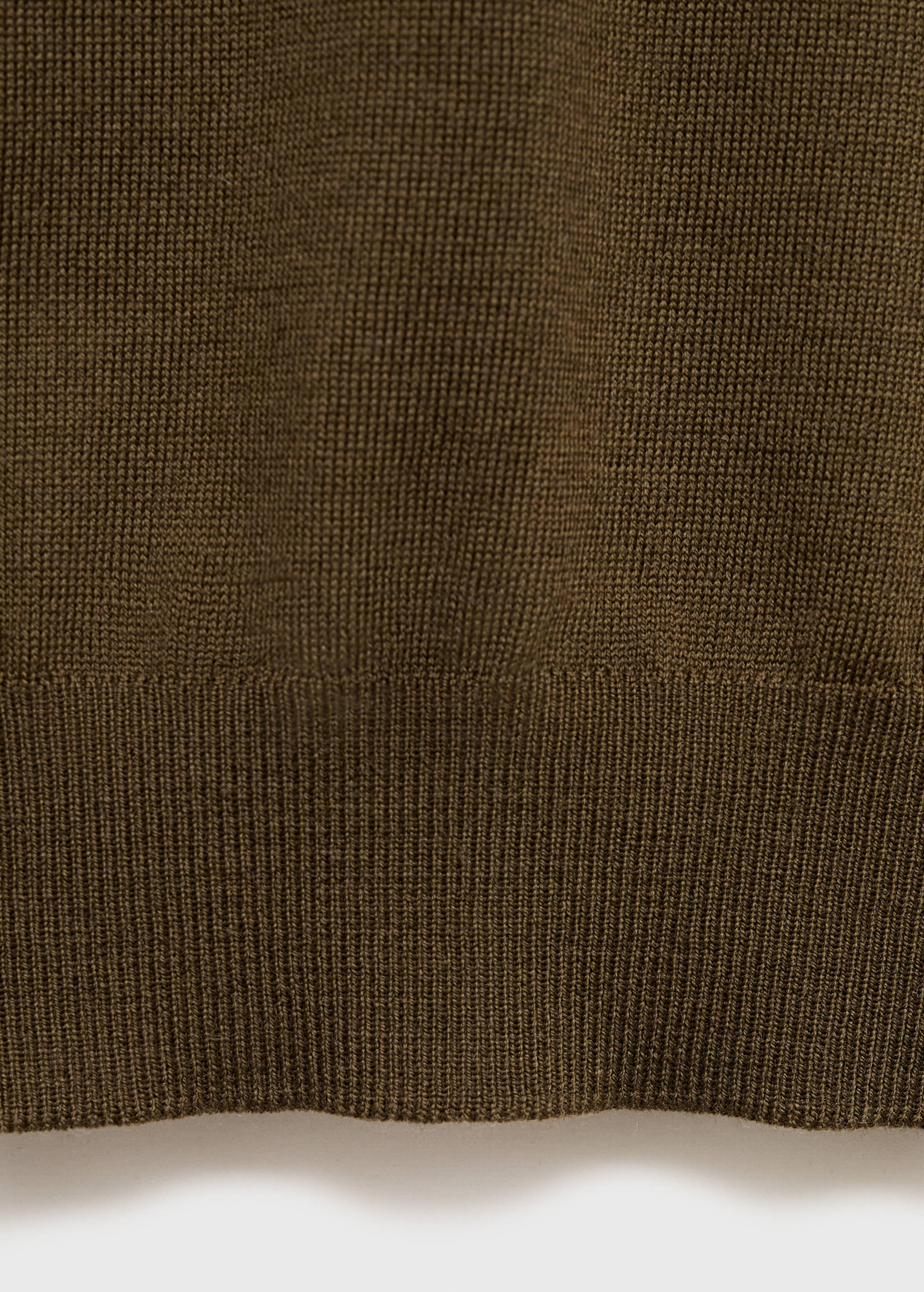 100% merino wool polo sweater - Details of the article 0