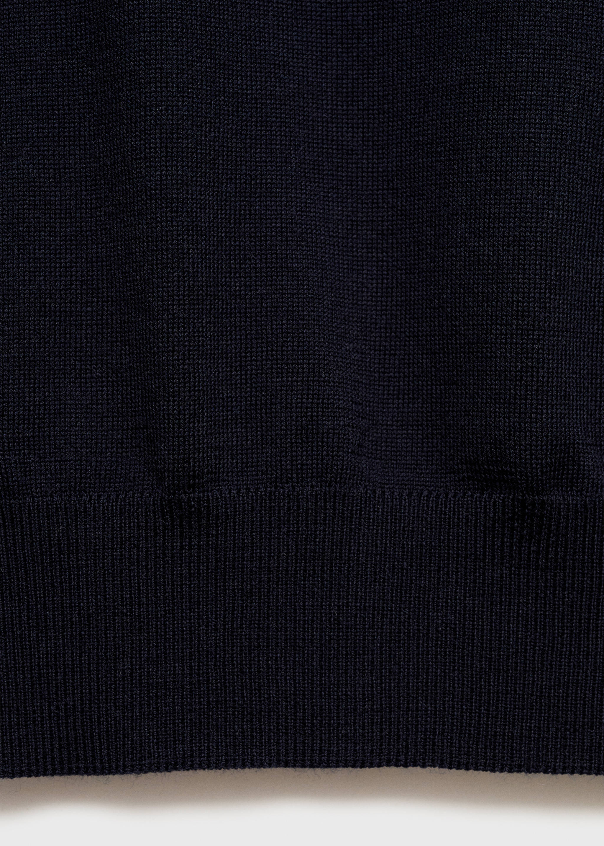100% merino wool polo sweater - Details of the article 0
