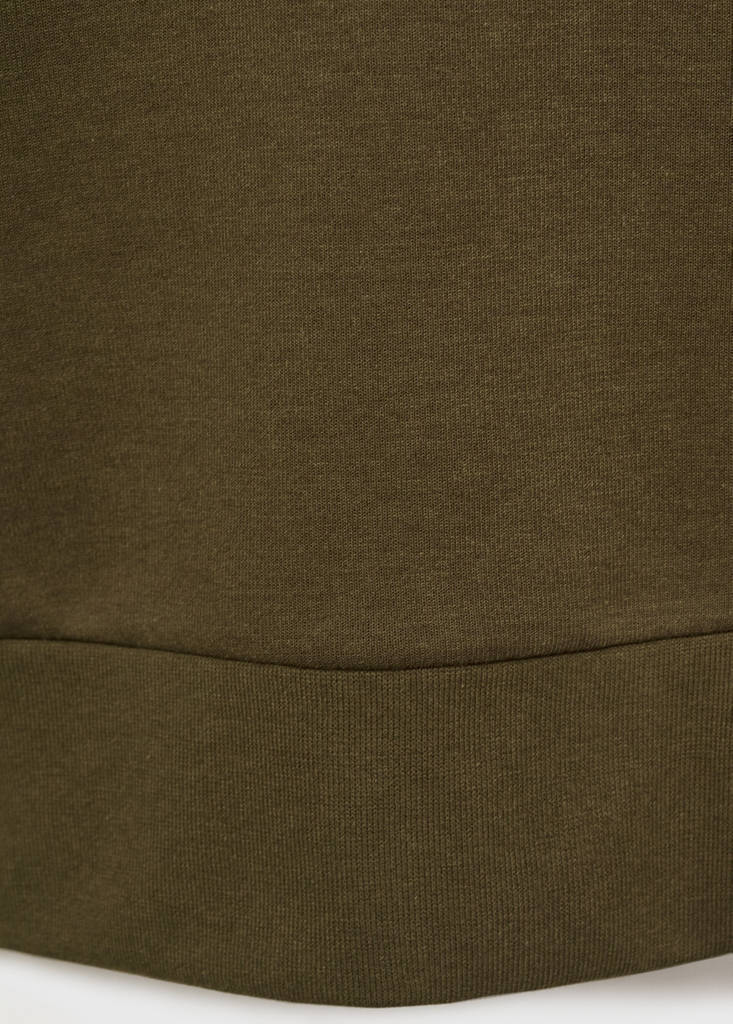 Regular-fit hoodie — Olive Green