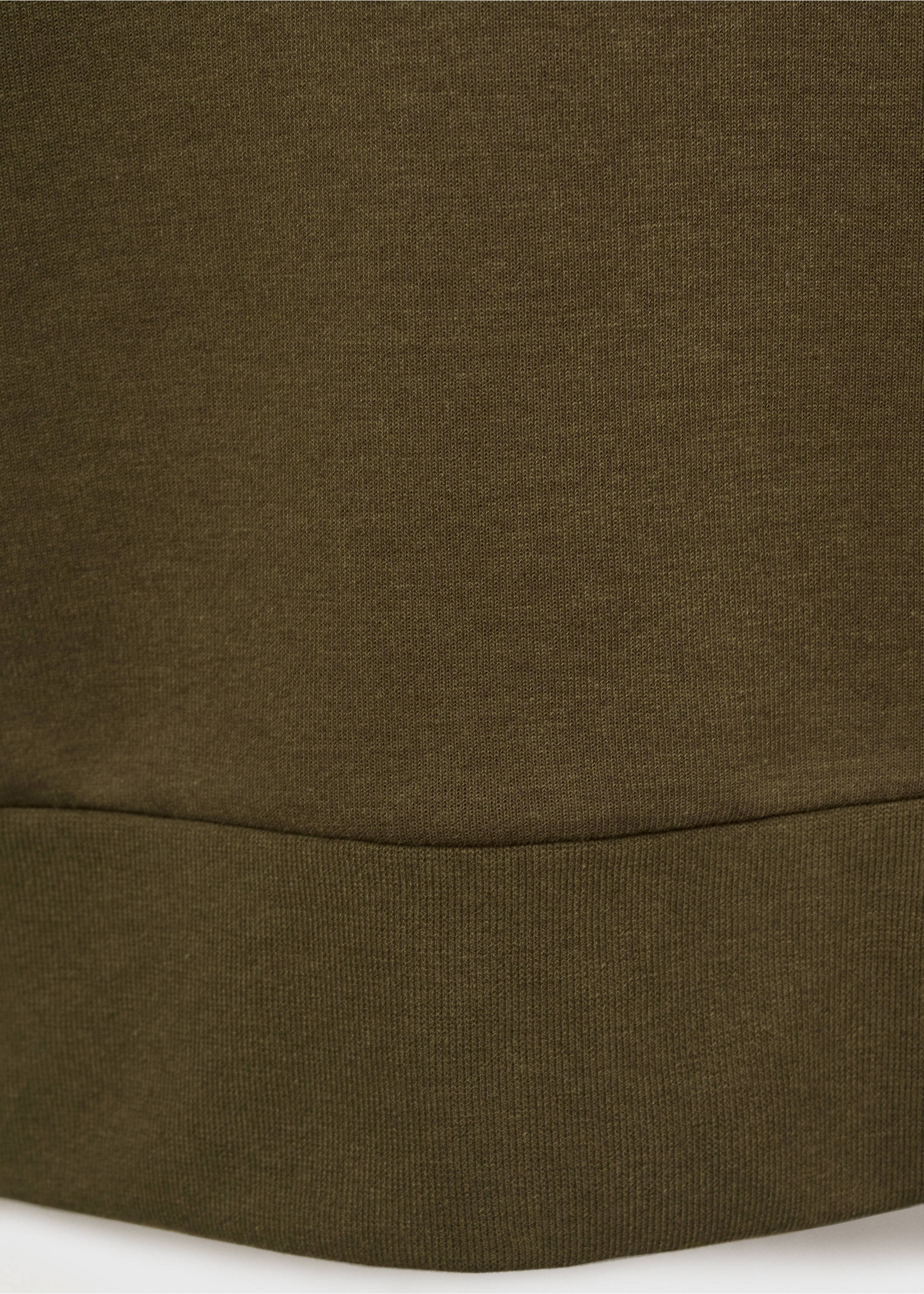 Sudadera capucha regular fit - Detalle del artículo 0, Oliva. Ref: 17085972-00.