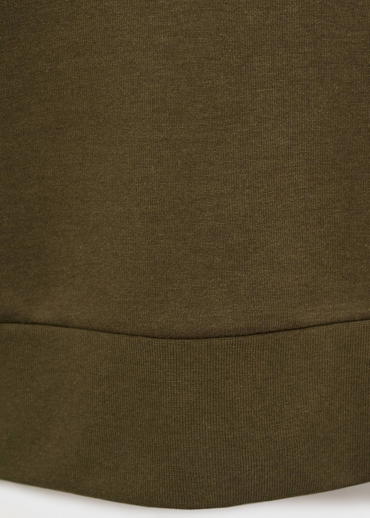 Regular-fit hoodie — Olive Green