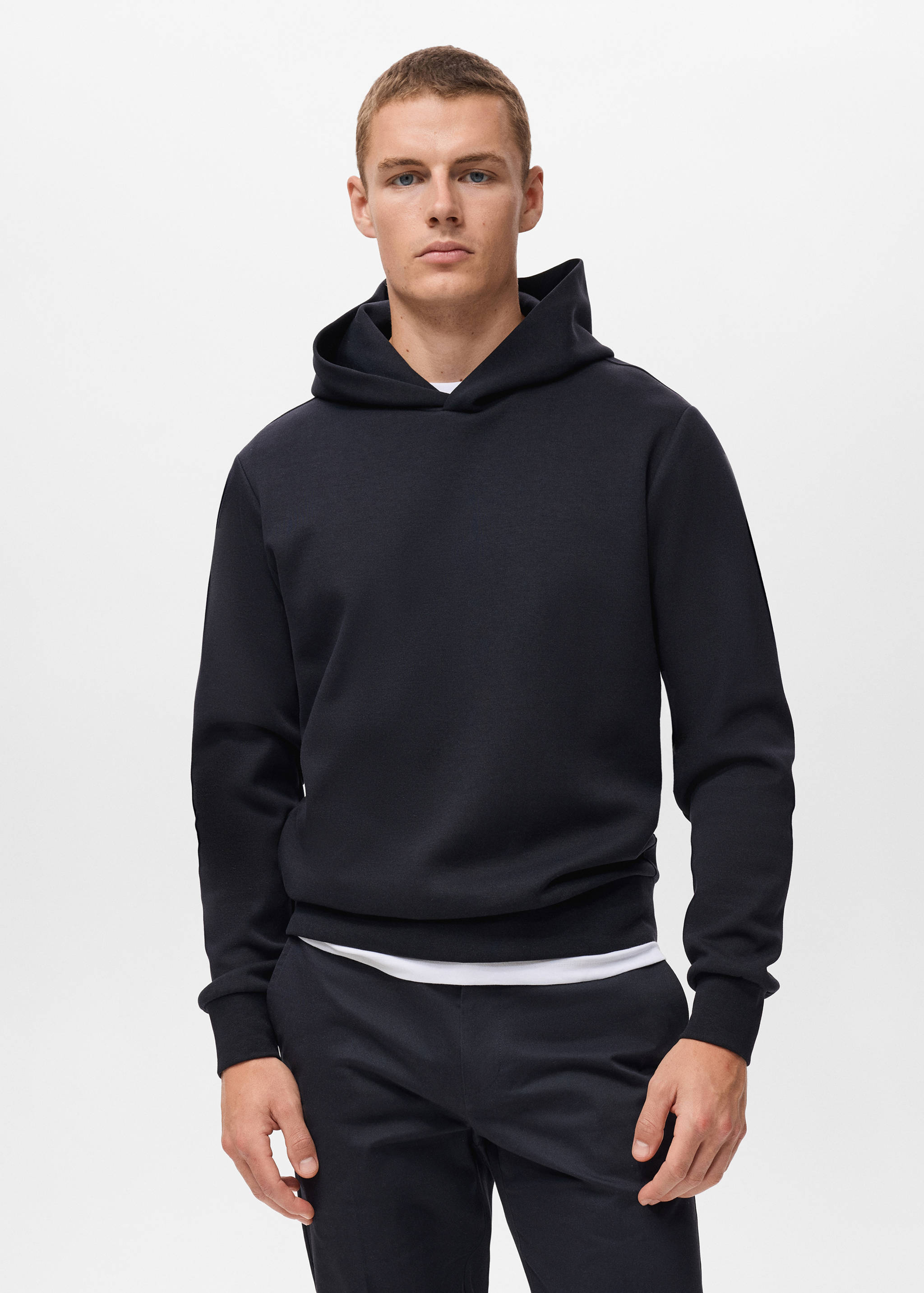 Regular-fit hoodie - Medium plane