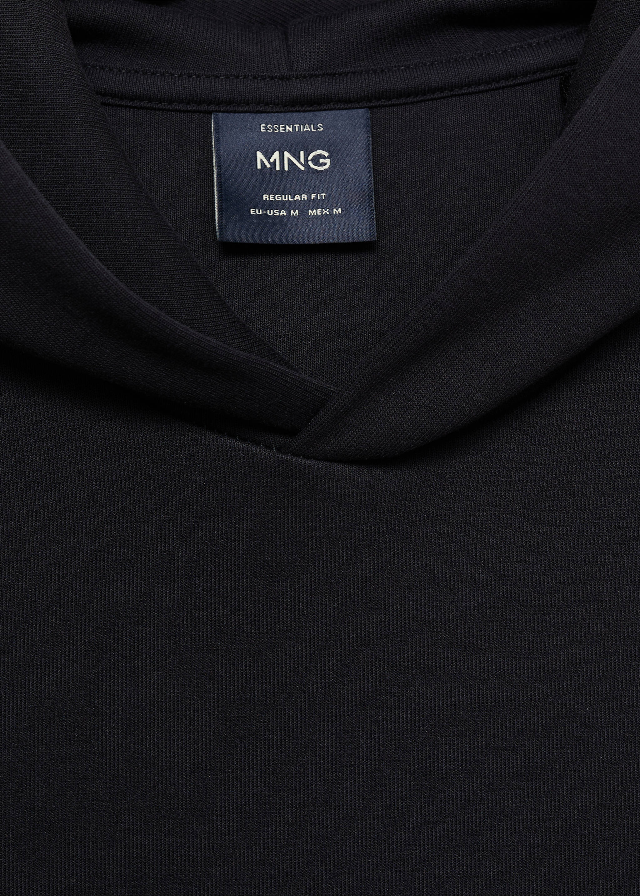 Sudadera capucha regular fit - Detalle del artículo 8, Azul marino. Ref: 17085972-00.
