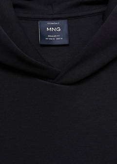 Regular-fit hoodie — Navy 8