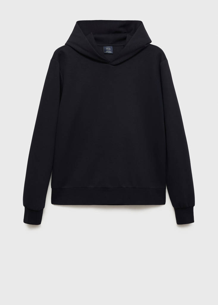 Regular-fit hoodie — Navy