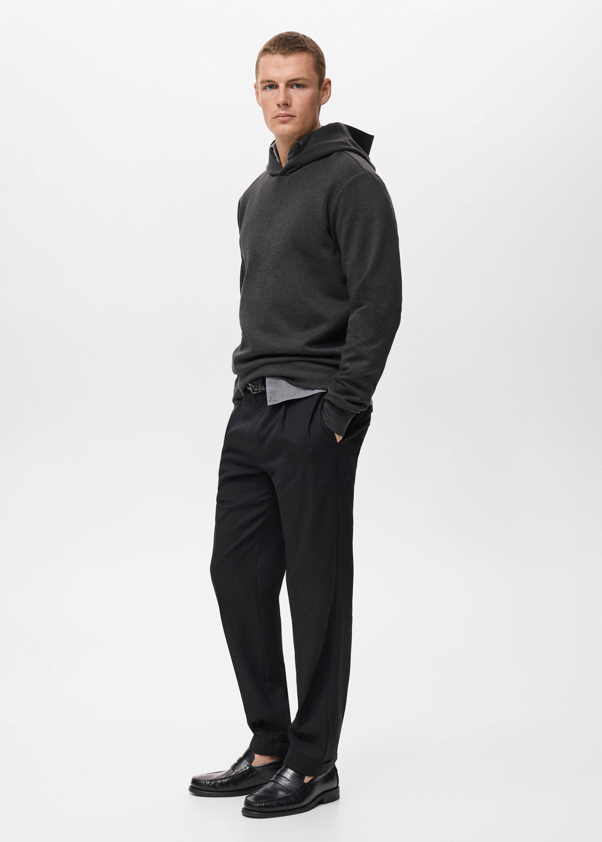 Regular-fit hoodie - Details of the article 2