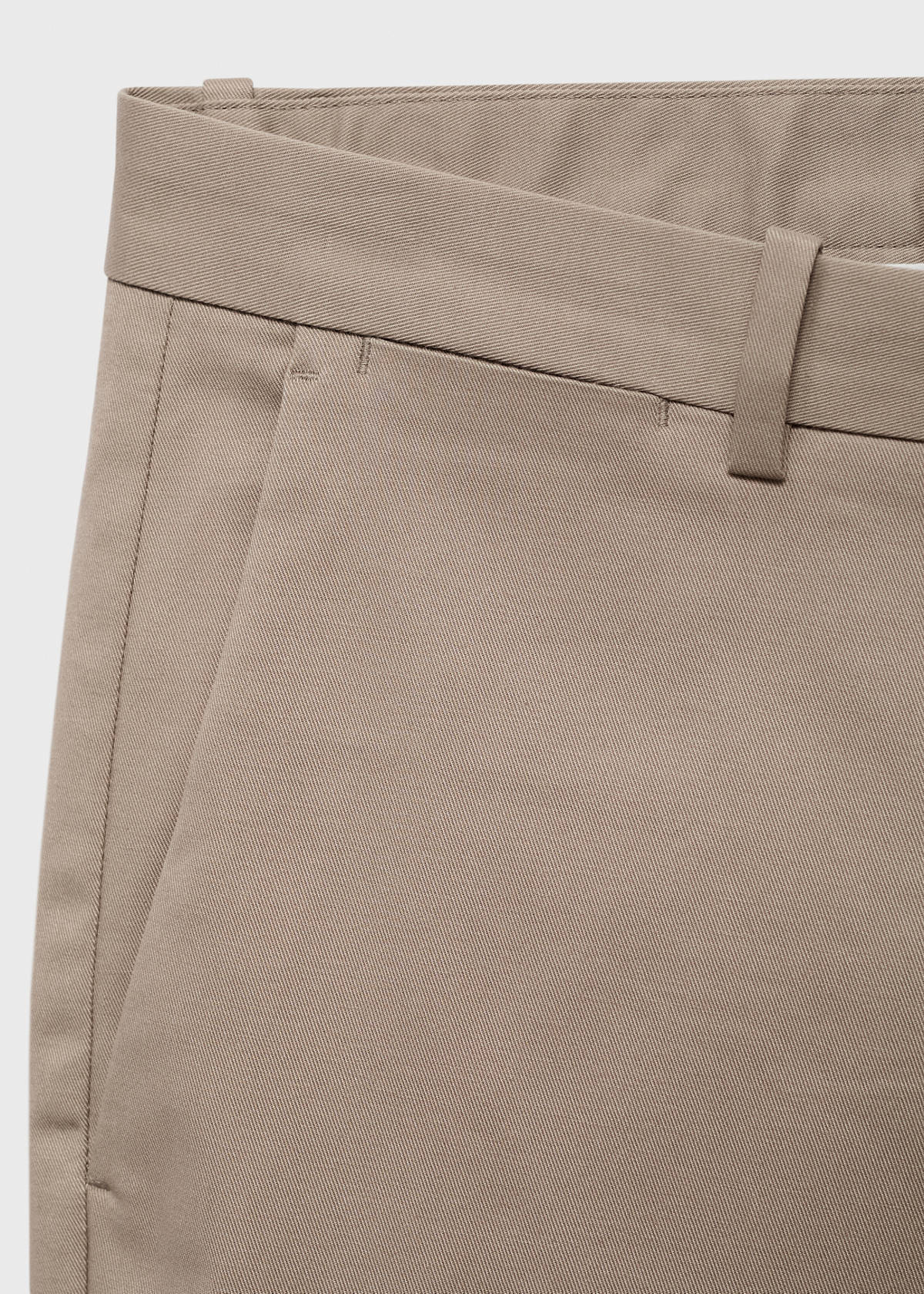 Dublino slim-fit chino trousers — Beige