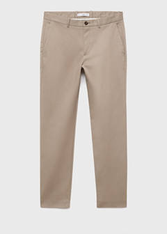 Dublino slim-fit chino trousers — Beige 7