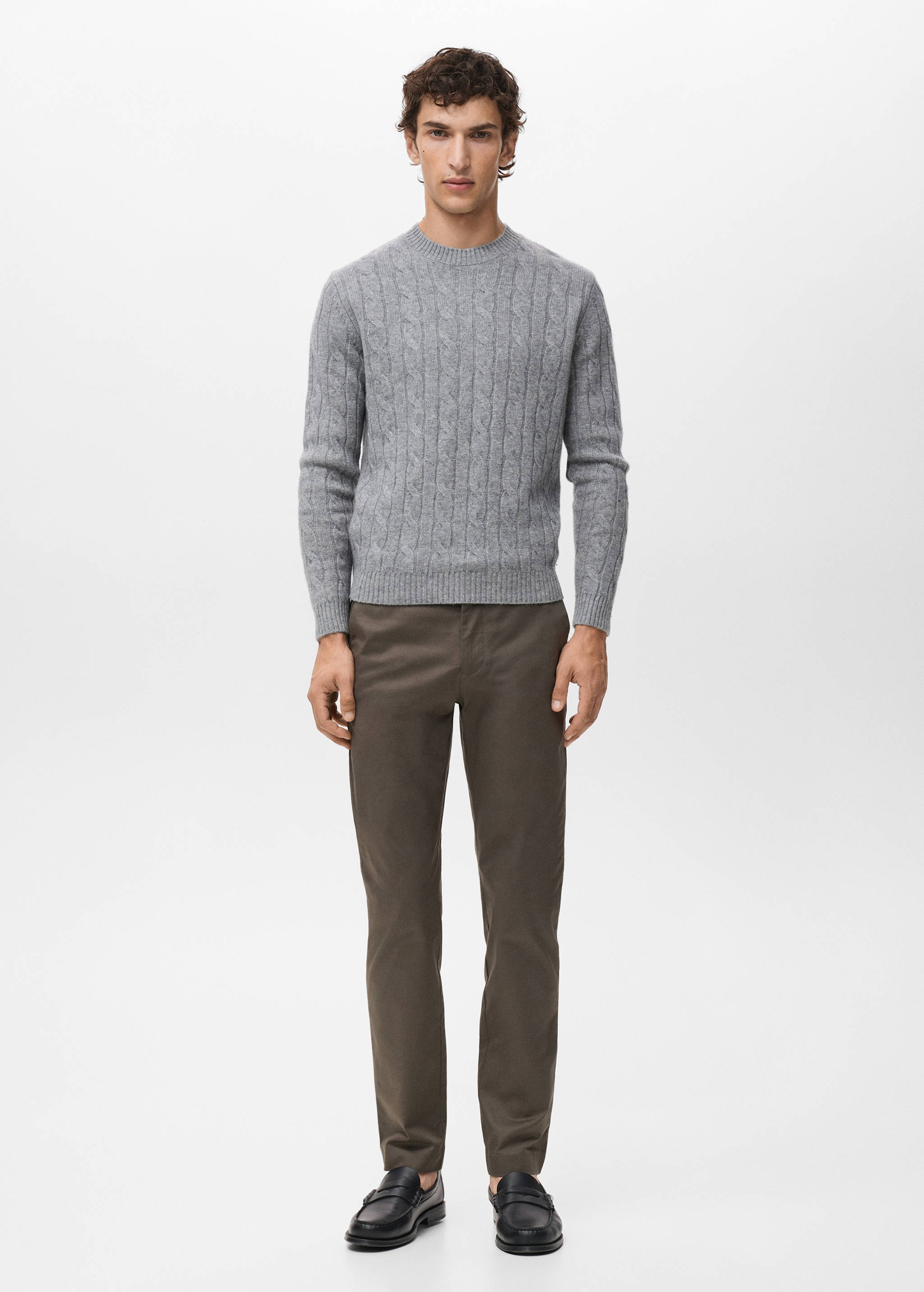 Dublino slim-fit chino pants - General plane
