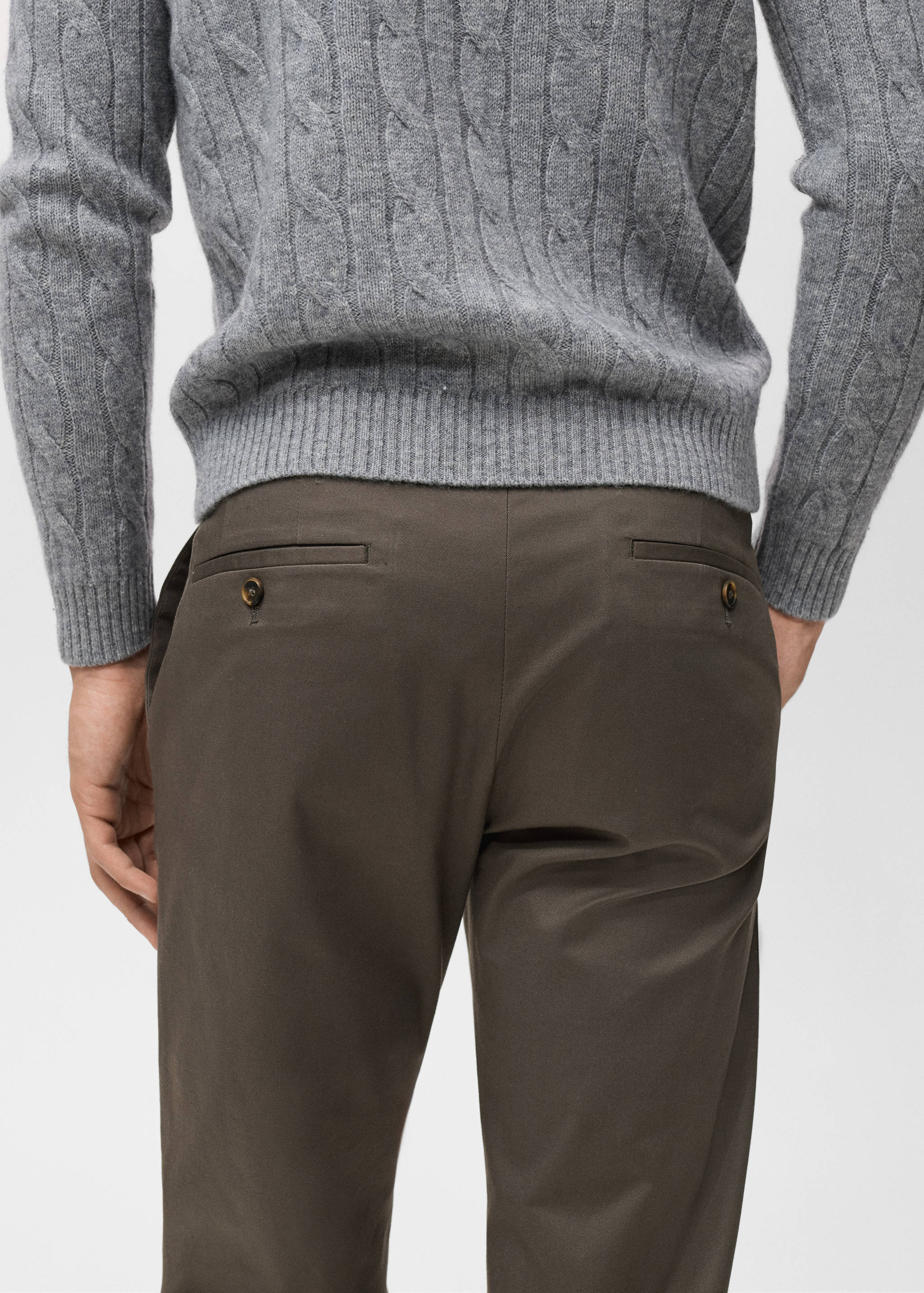 Dublino slim-fit chino pants - Details of the article 6