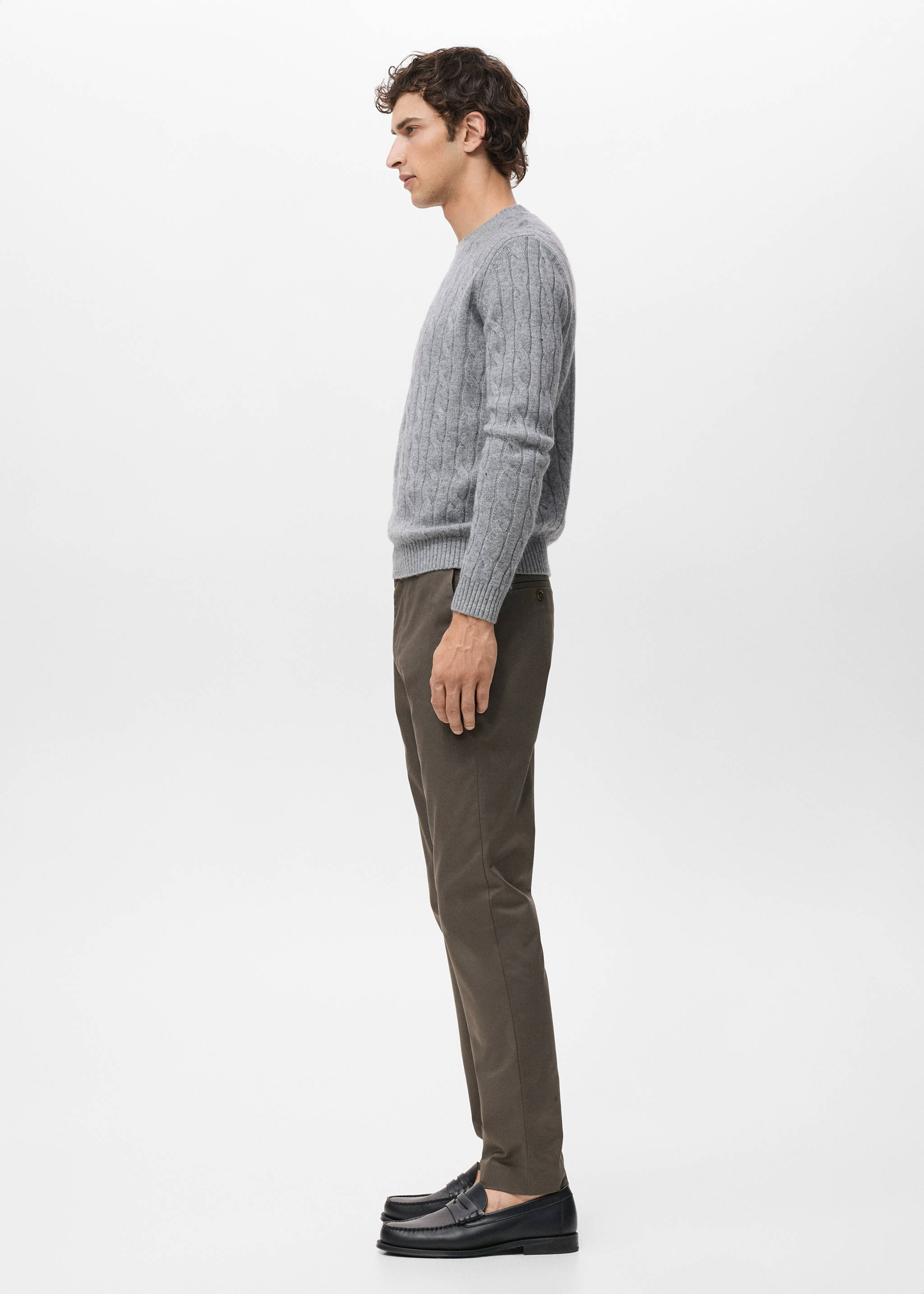 Dublino slim-fit chino pants - Details of the article 2