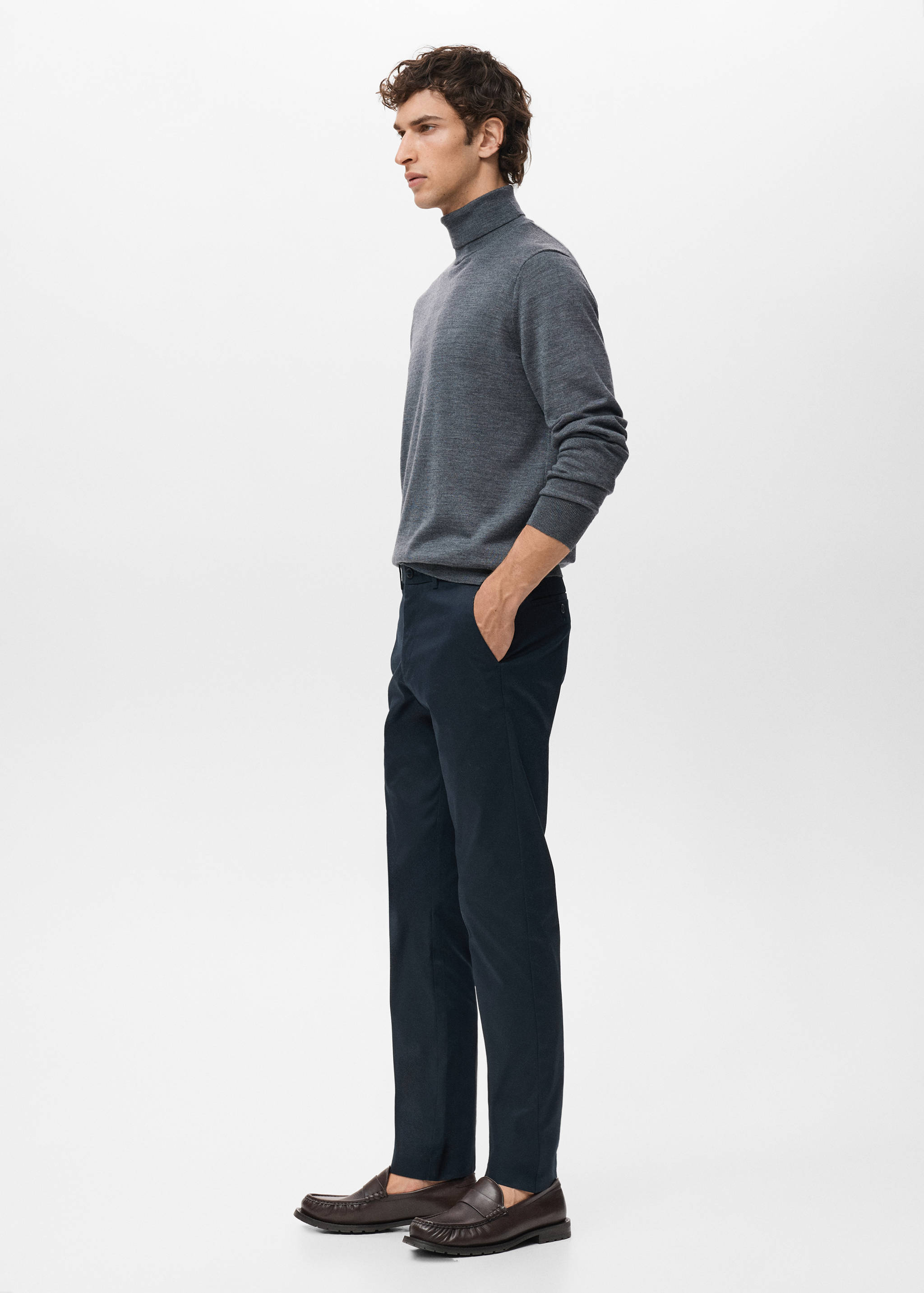 Dublino slim-fit chino trousers - Details of the article 2