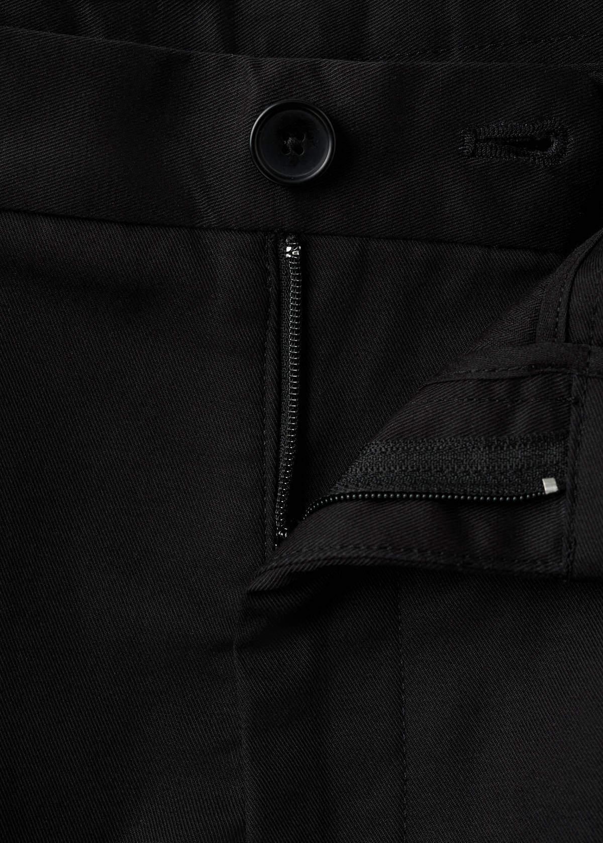 Dublino slim-fit chino trousers — Black